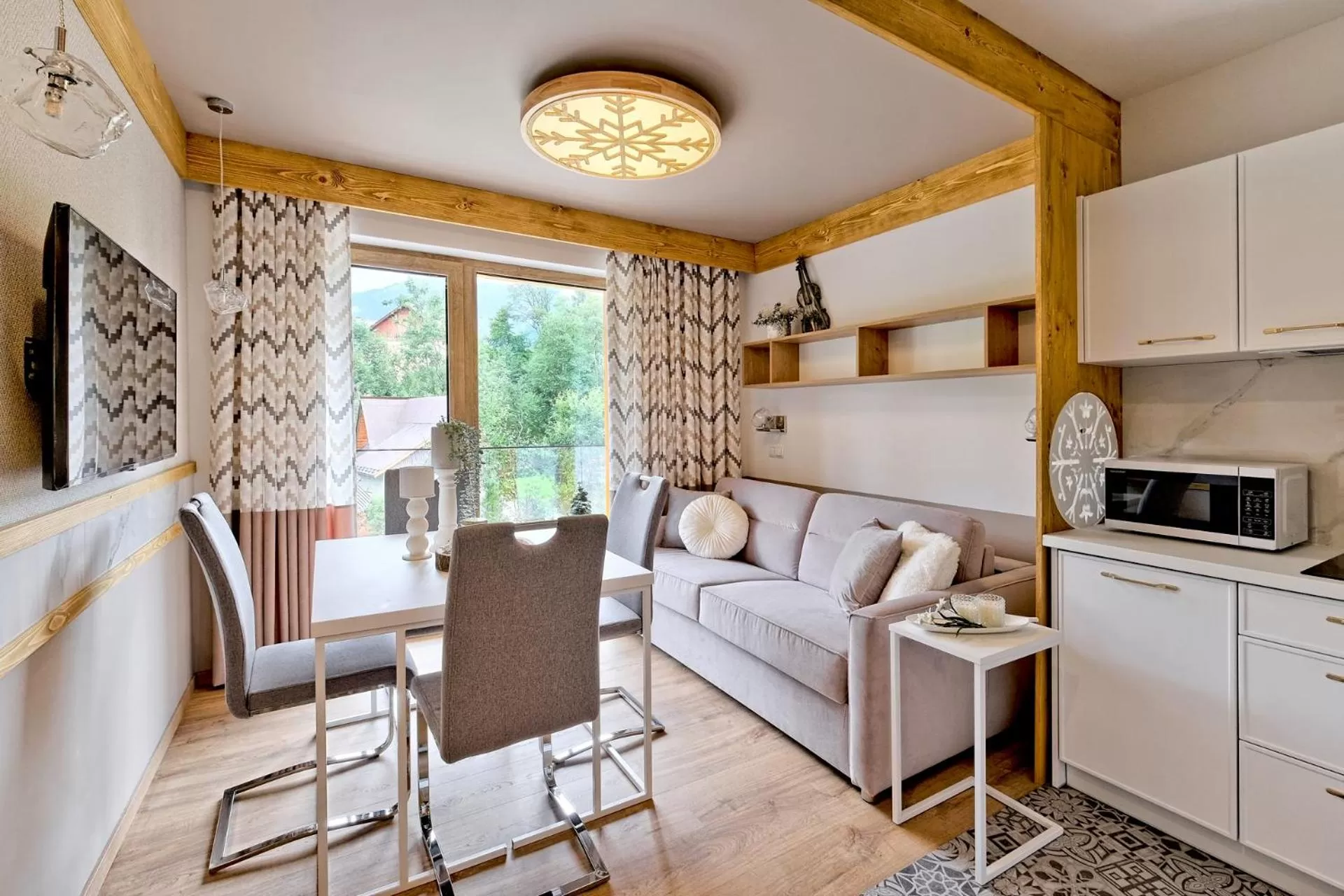 Living room in Rezydencja Górska Odkryj Zakopane