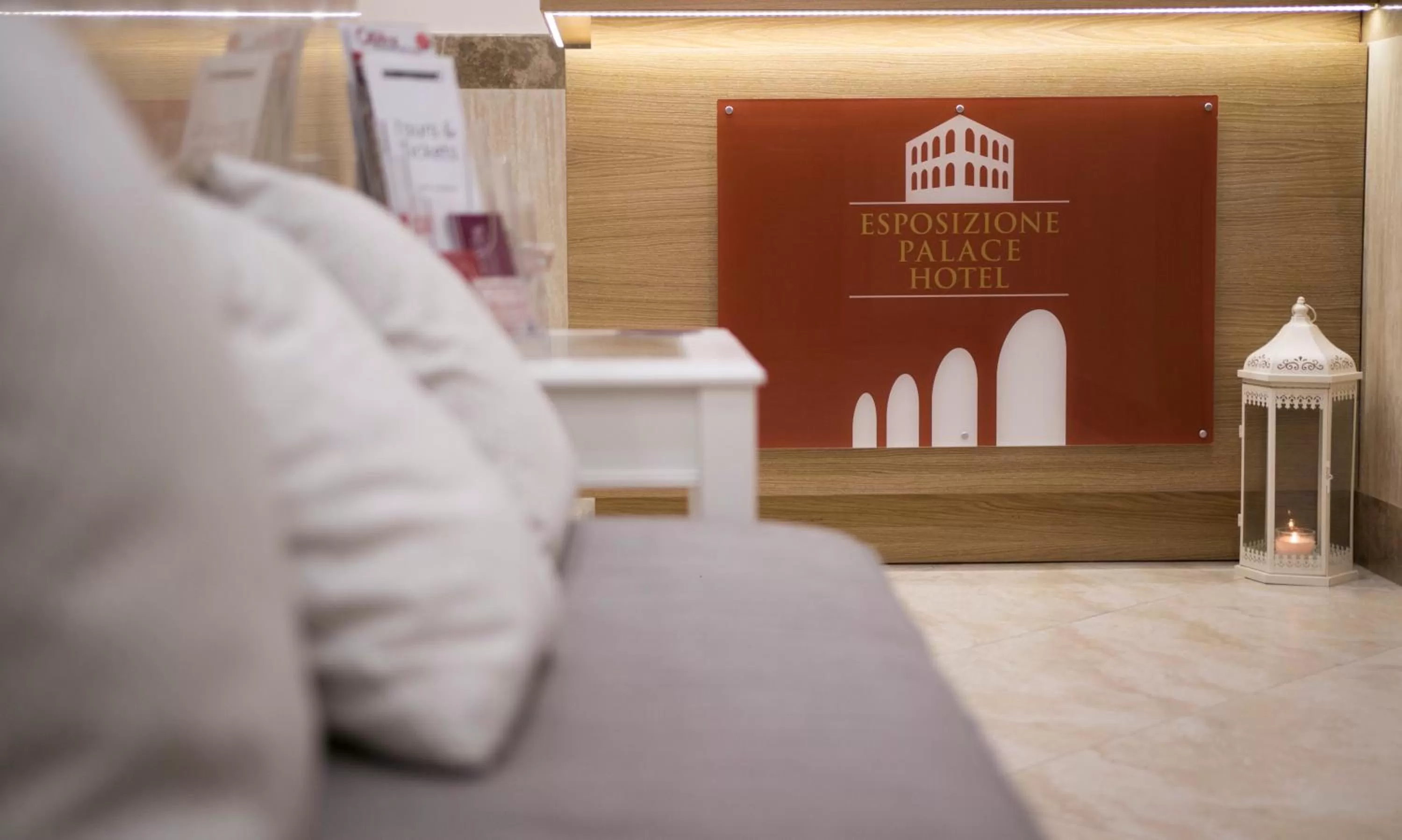 Property logo or sign in Esposizione Palace Hotel