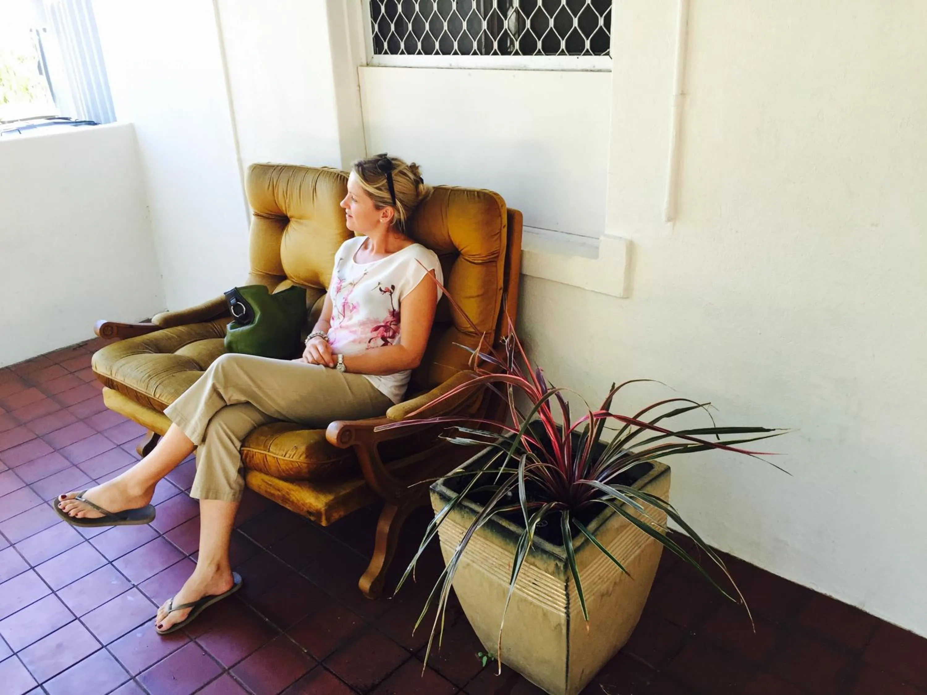 Seating area in The Shiralee