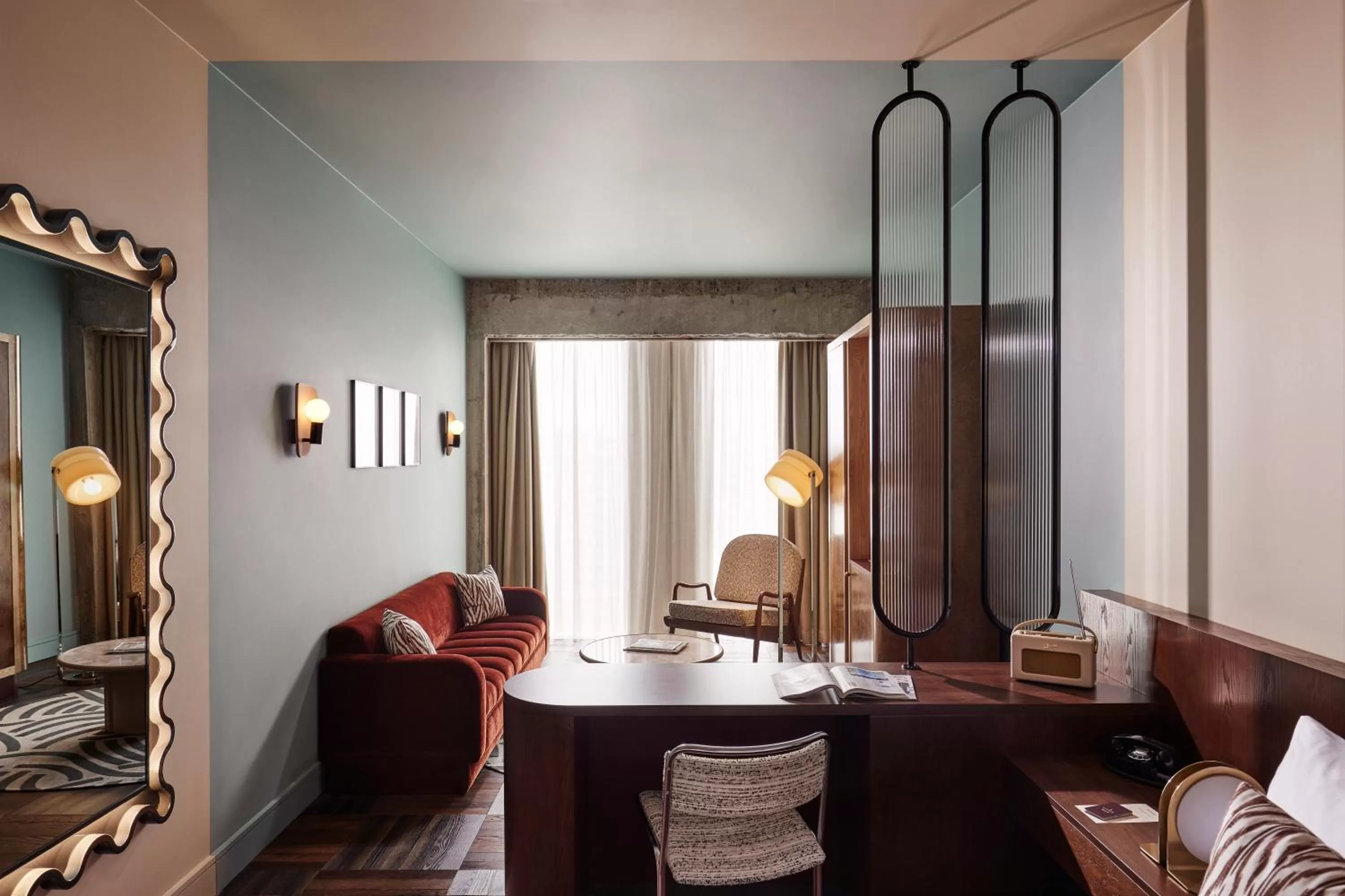 Seating area in The Hoxton, Brussels