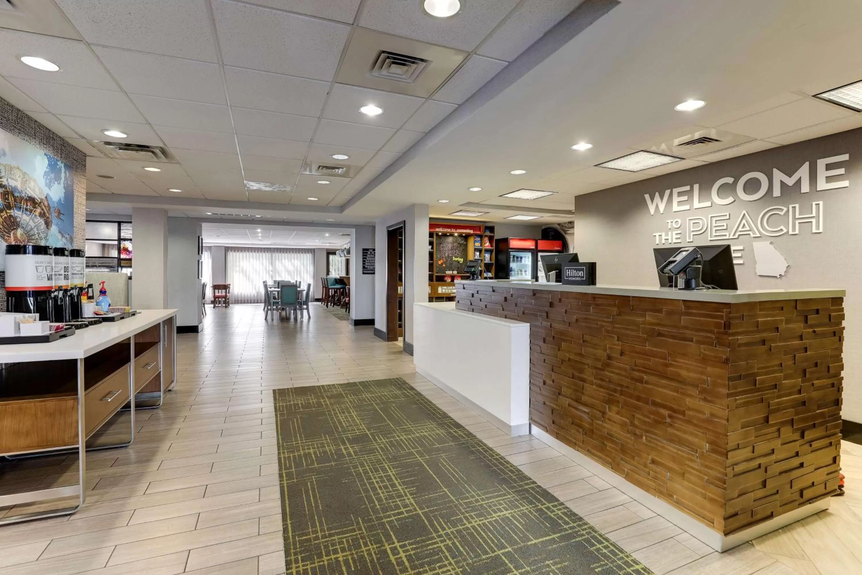 Lobby or reception in Hampton Inn Cumming