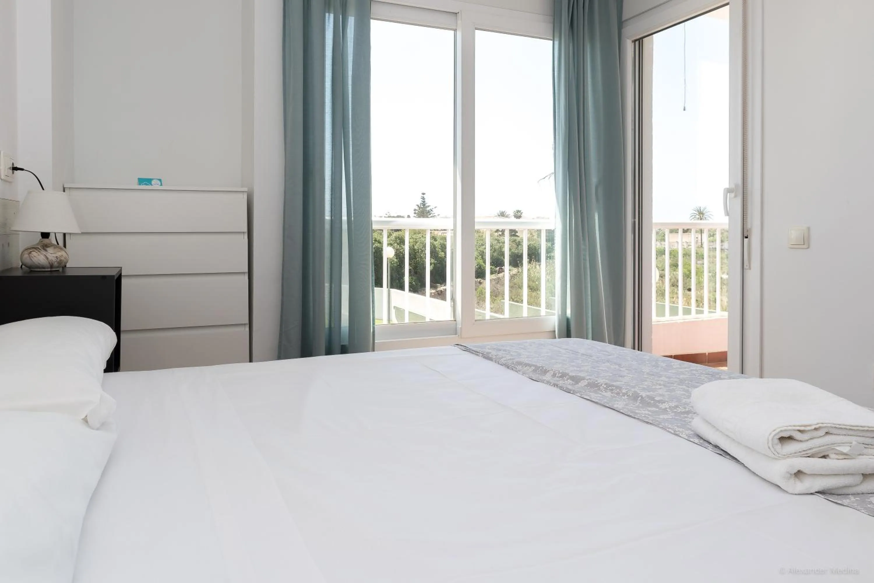 Bedroom in Roquetas Beach and Playa Serena Golf Village