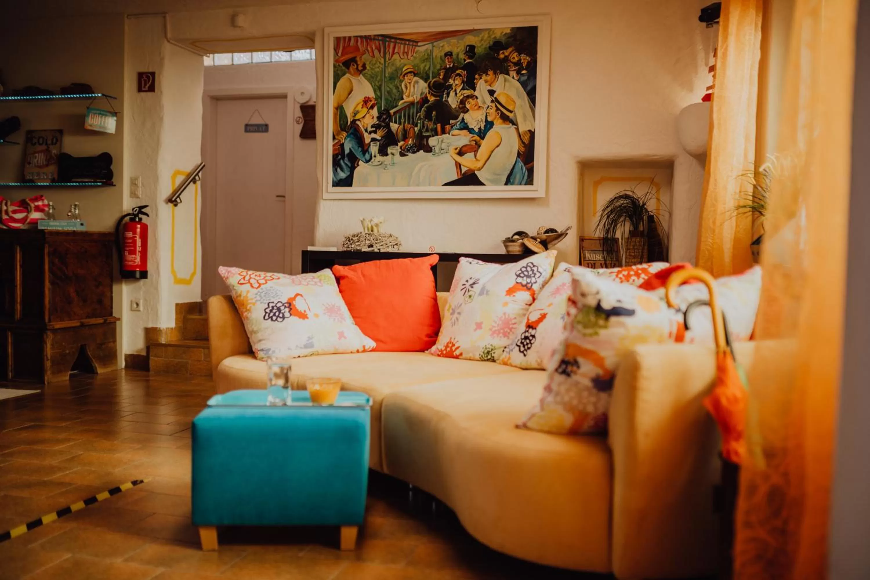 Lobby or reception, Seating Area in Das Hotel Stern 24h self-check-in