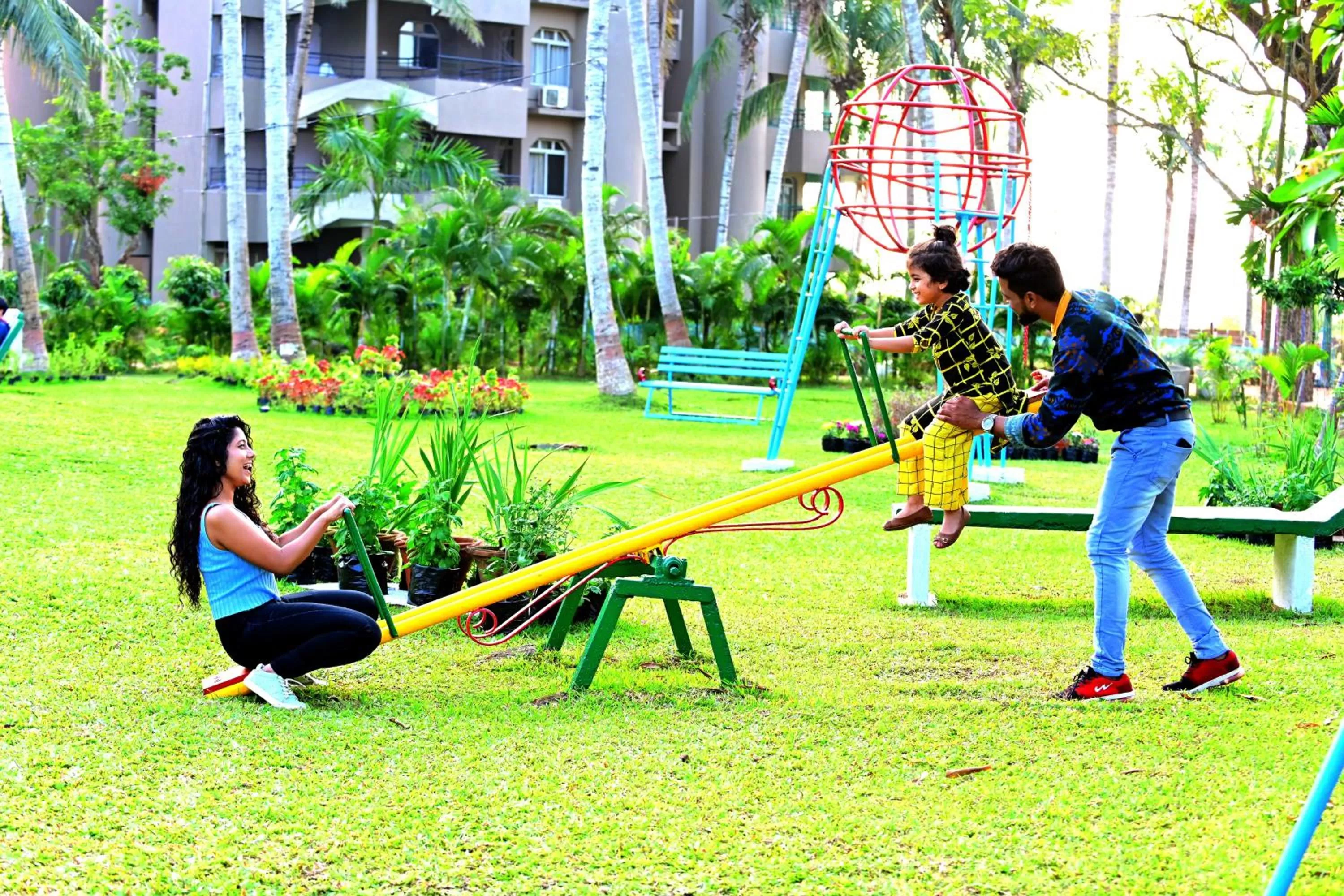 Children play ground in Toshali Sands Puri