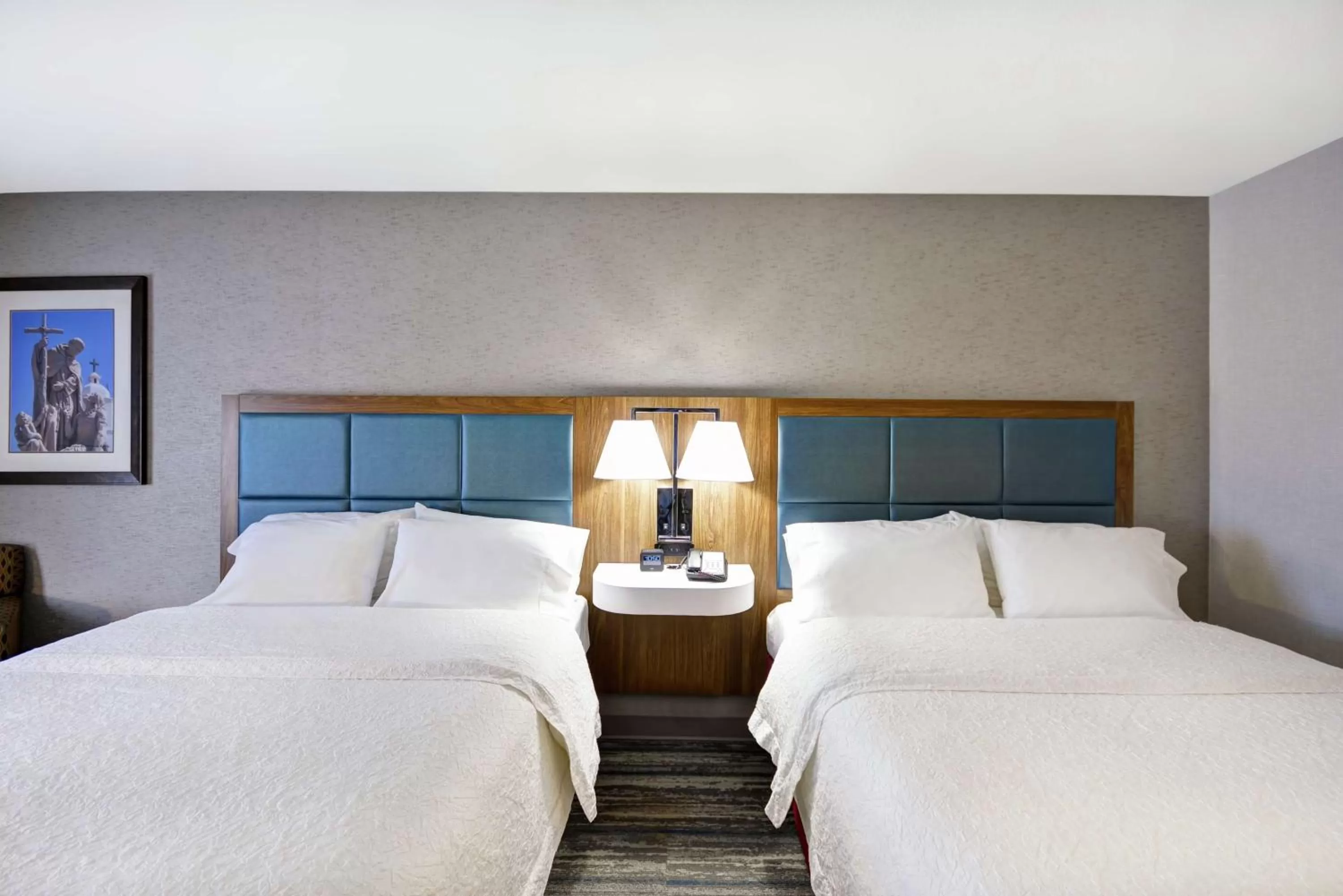 Bed in Hampton Inn & Suites Yuma