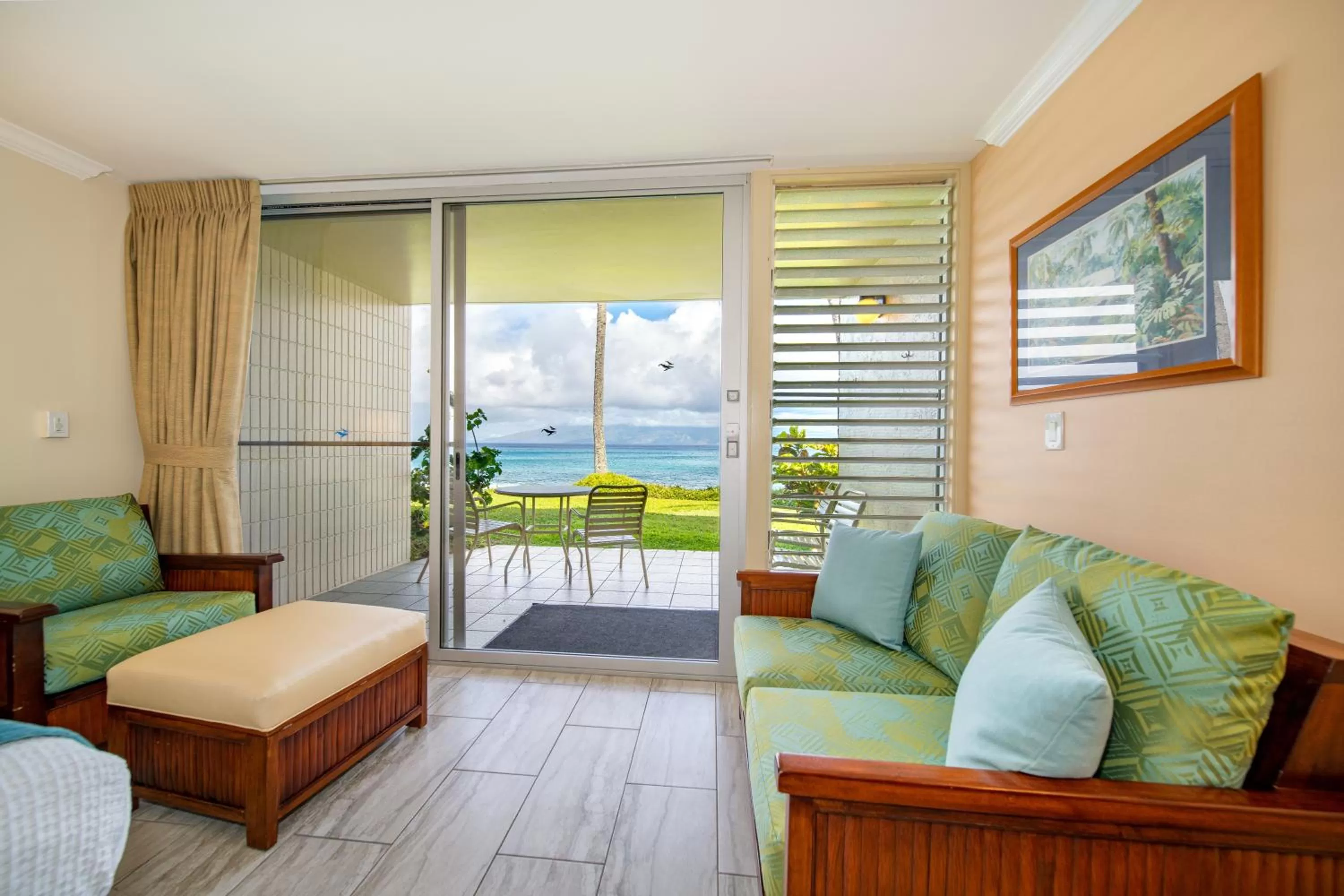 Balcony/Terrace in Napili Shores Maui by OUTRIGGER - No Resort & Housekeeping Fees