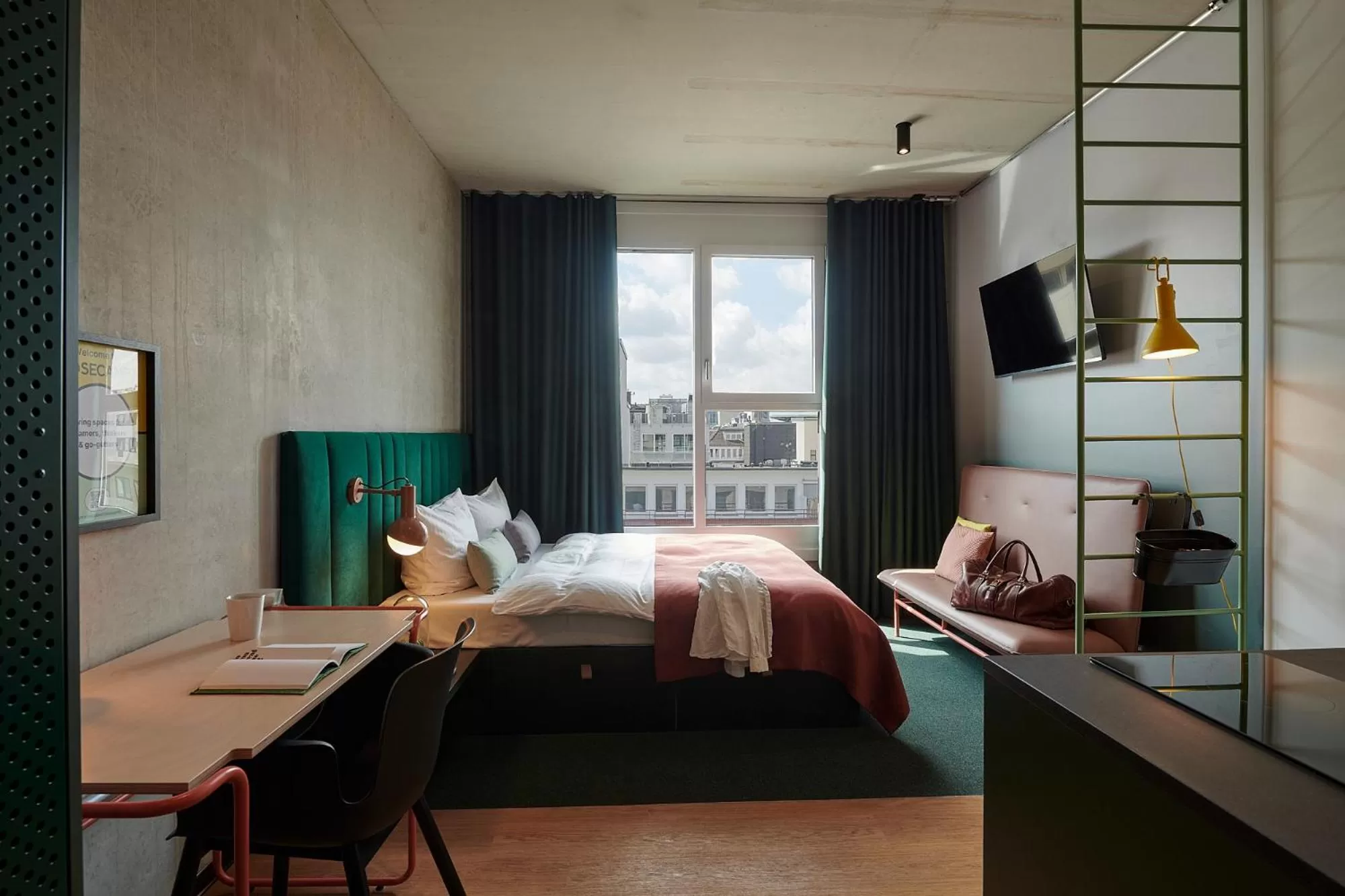 Bed in Basecamp Hotel Dortmund