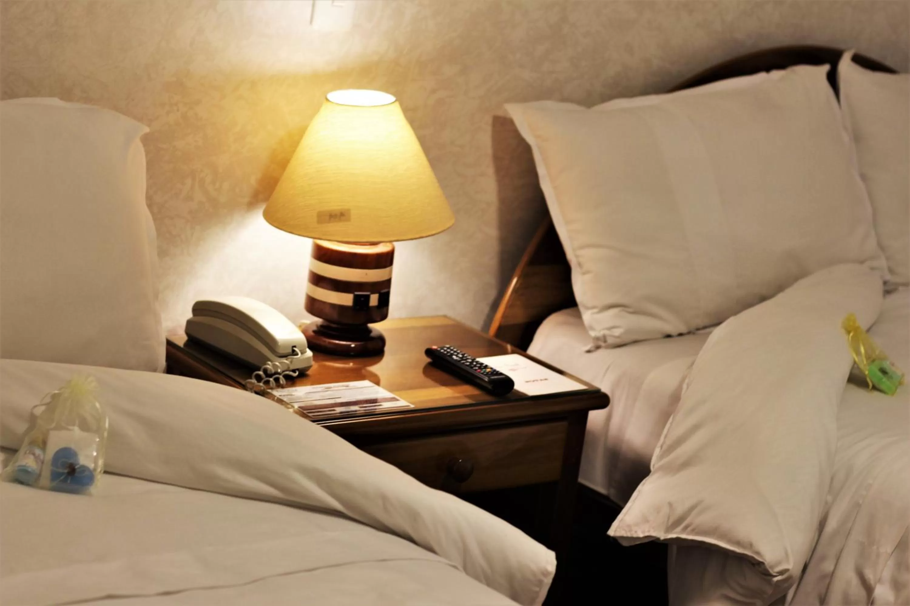 Decorative detail, Bed in Hotel Don Saul