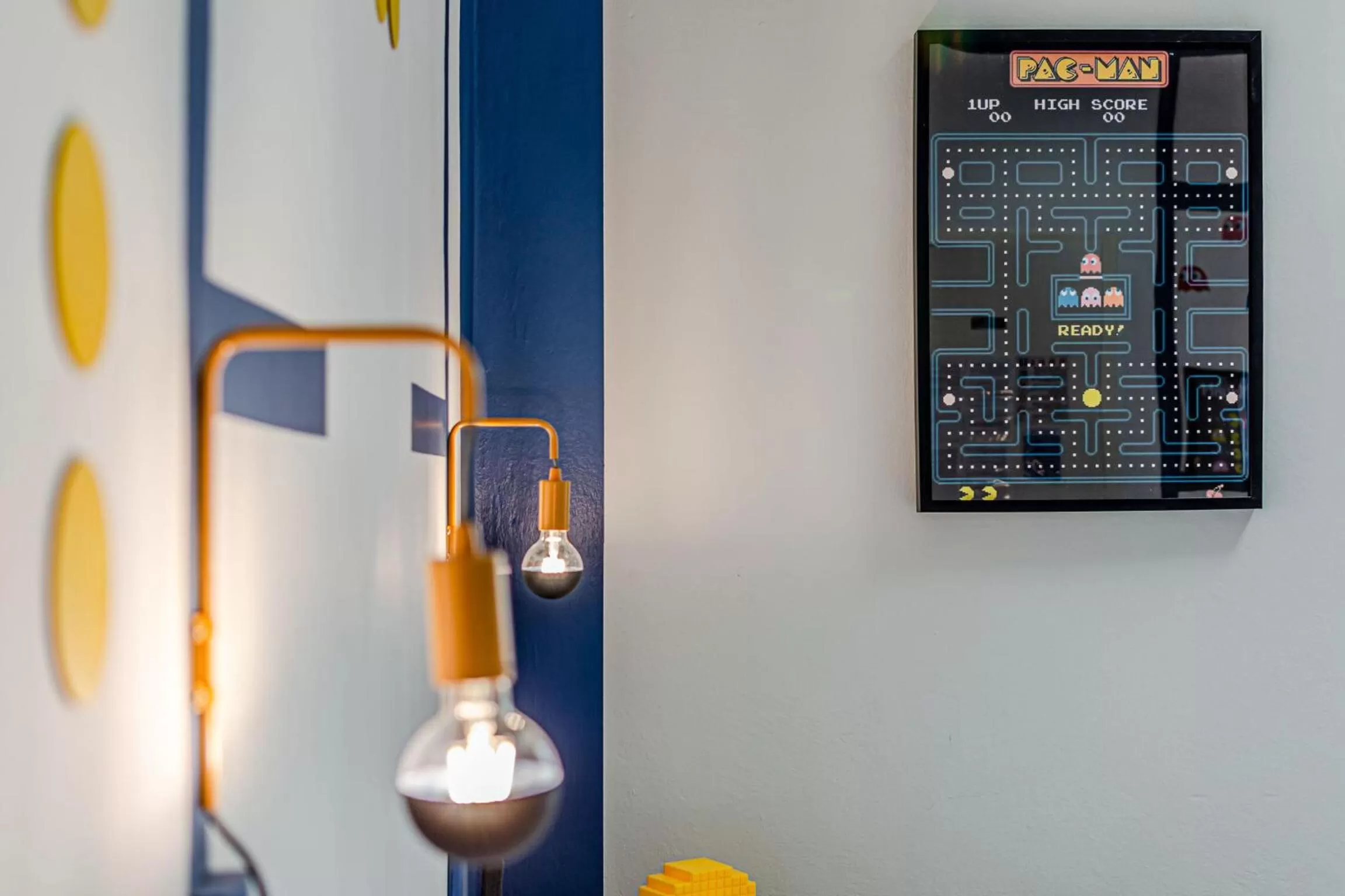 Decorative detail in Game Rooms Experience