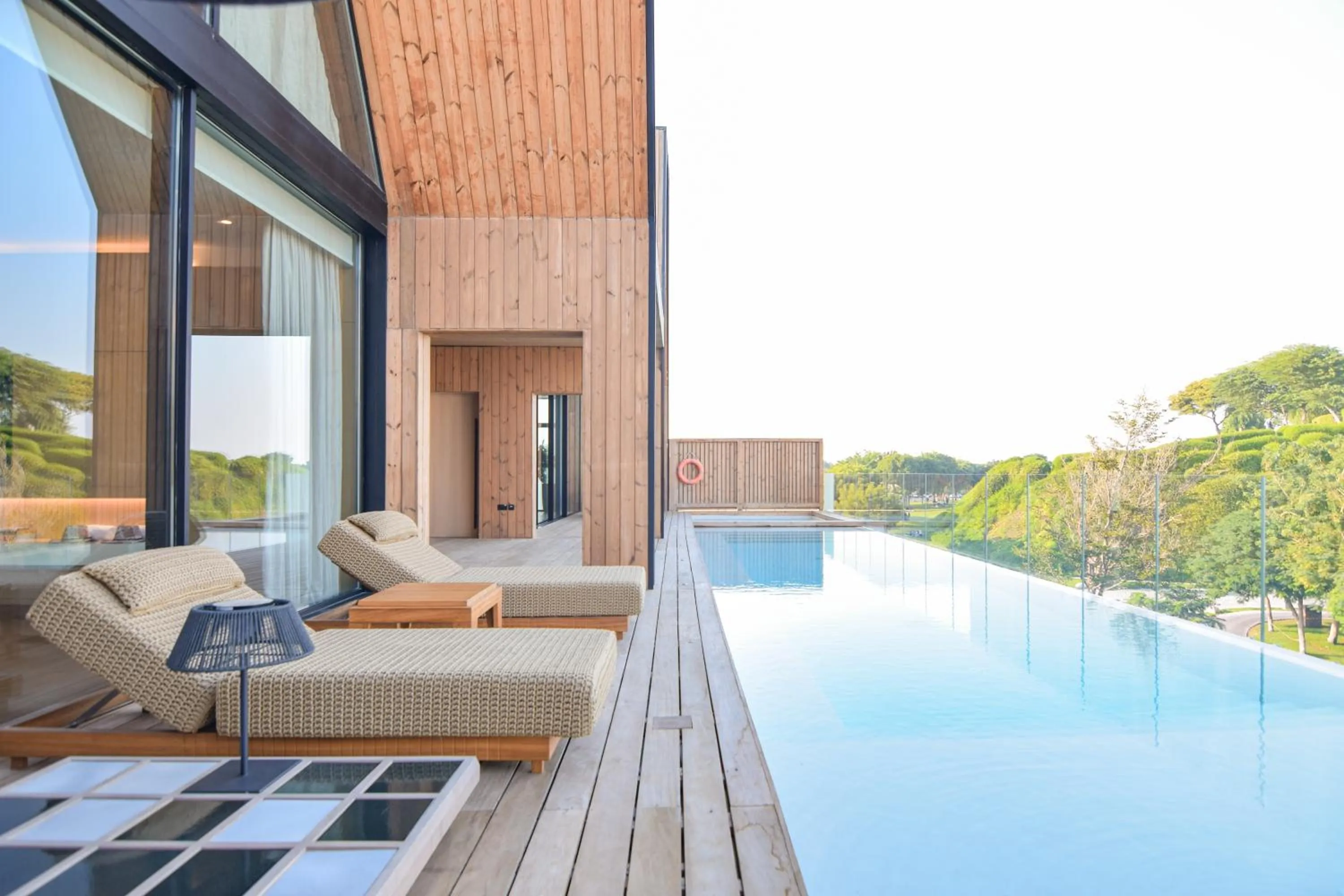 Pool view in Katara Hills Doha, Lxr Hotels & Resorts