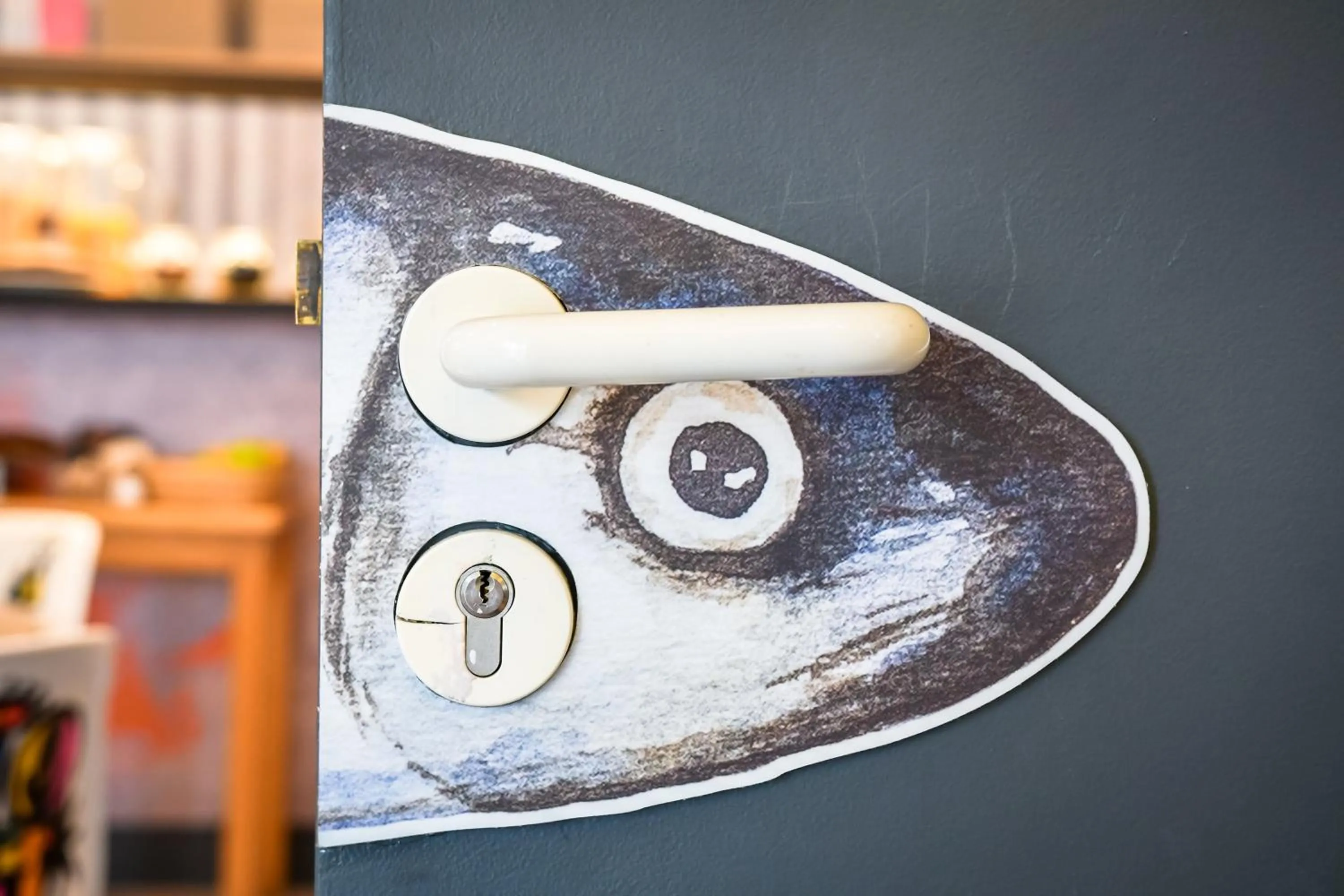 Decorative detail in Hôtel Le Bord'O Vieux Port