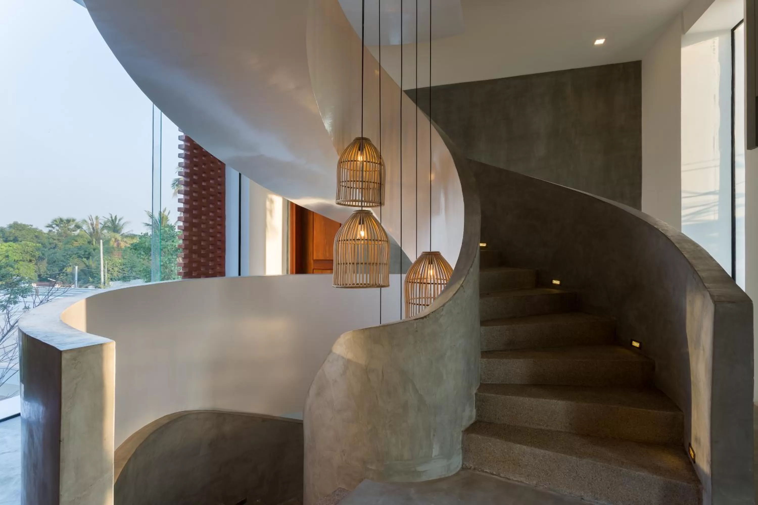 Decorative detail in Shintana Saya Residence