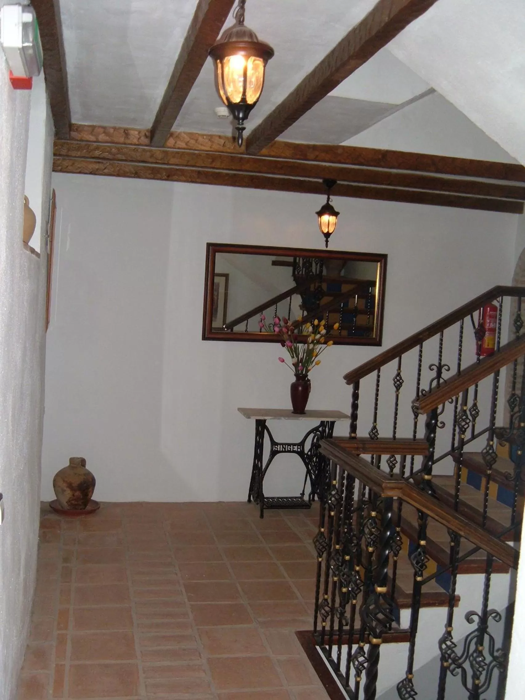 Property building, Seating Area in Hotel Rural Casares