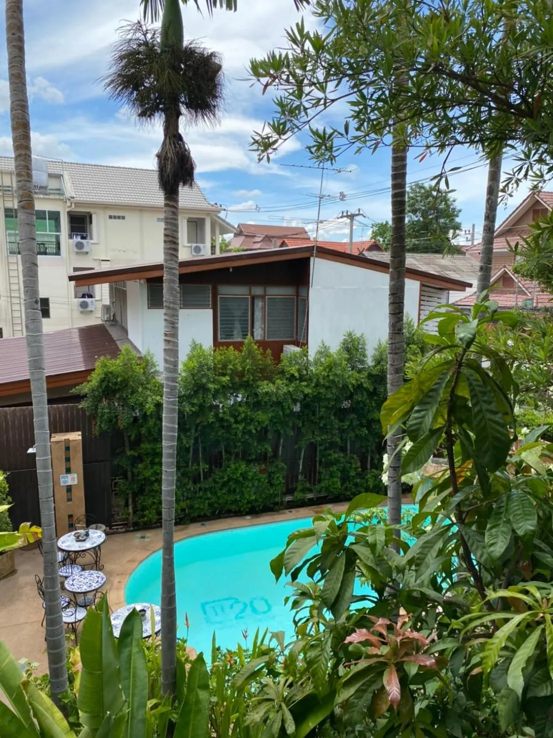 Swimming pool in The Twenty Lodge
