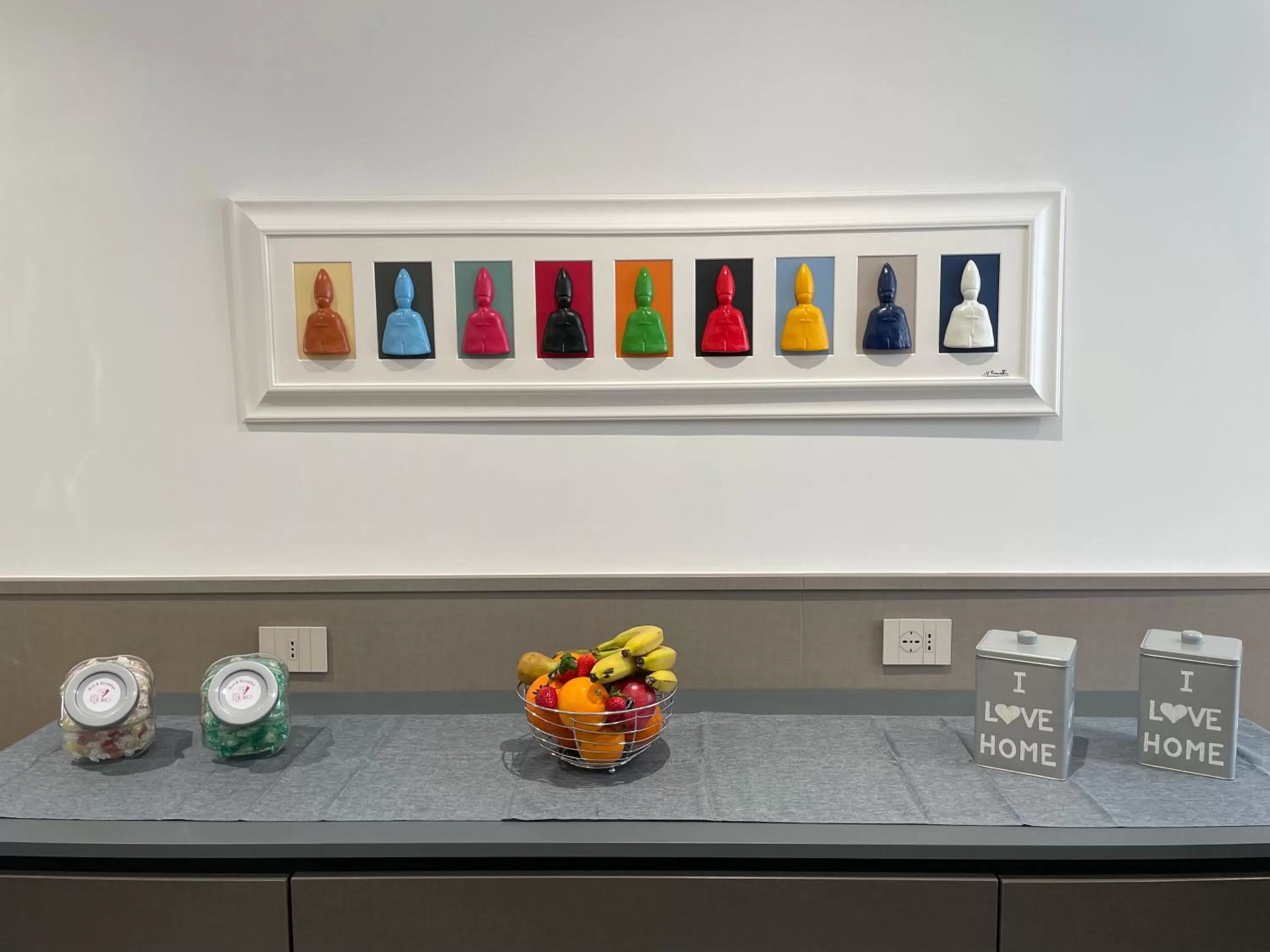 Decorative detail in B&B Casa Rubino