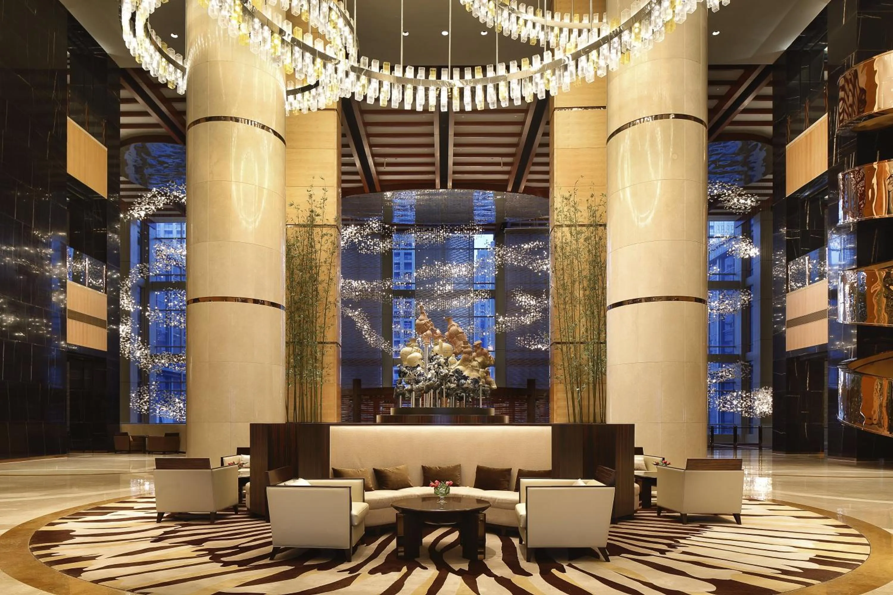 Lobby or reception in The Azure Ningbo, Vignette Collection