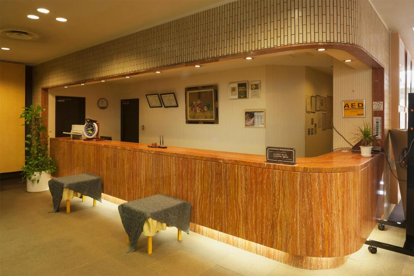 Lobby or reception in Yuzawa Toei Hotel