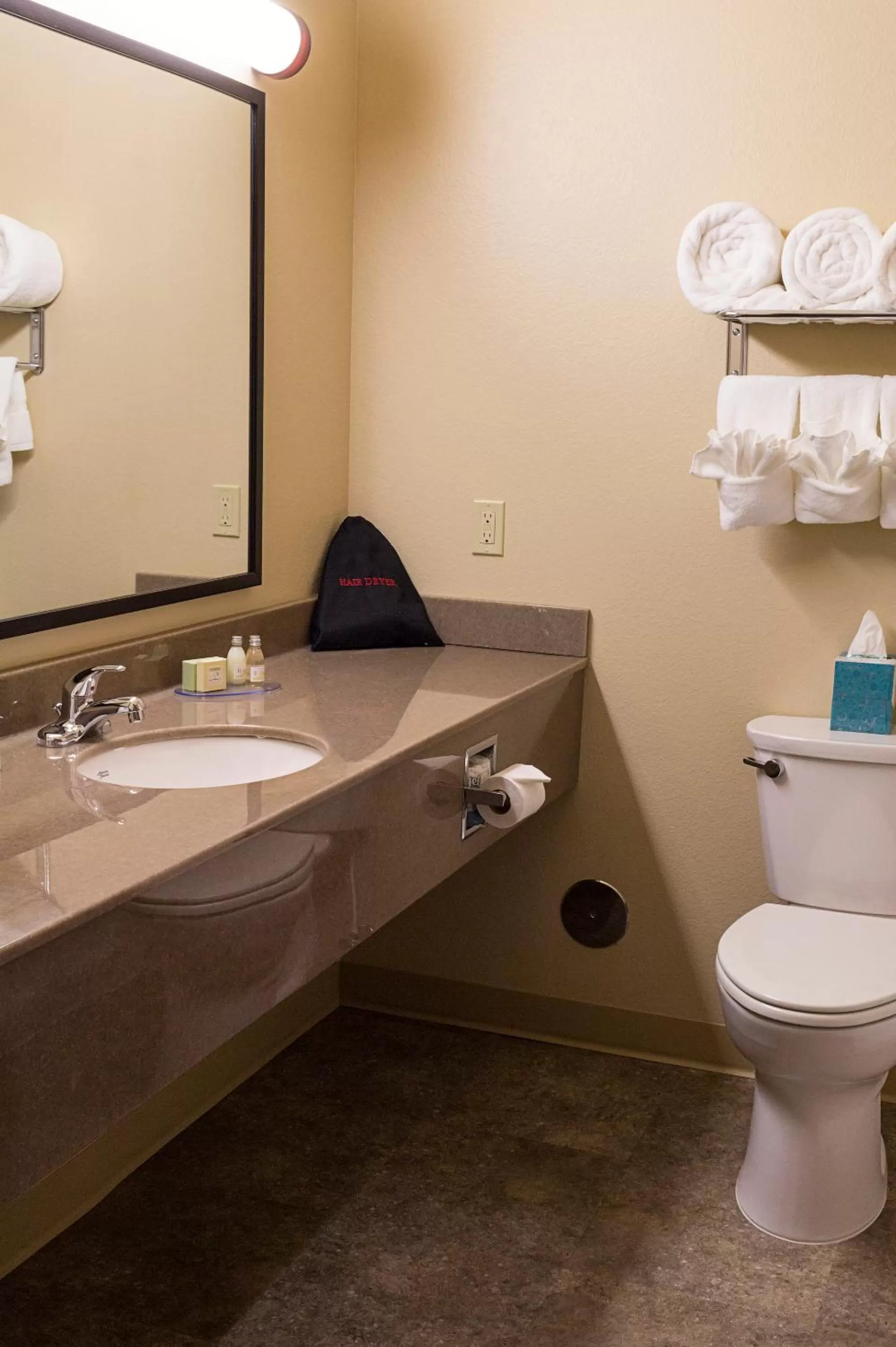 Bathroom in Newcastle Lodge & Convention Center