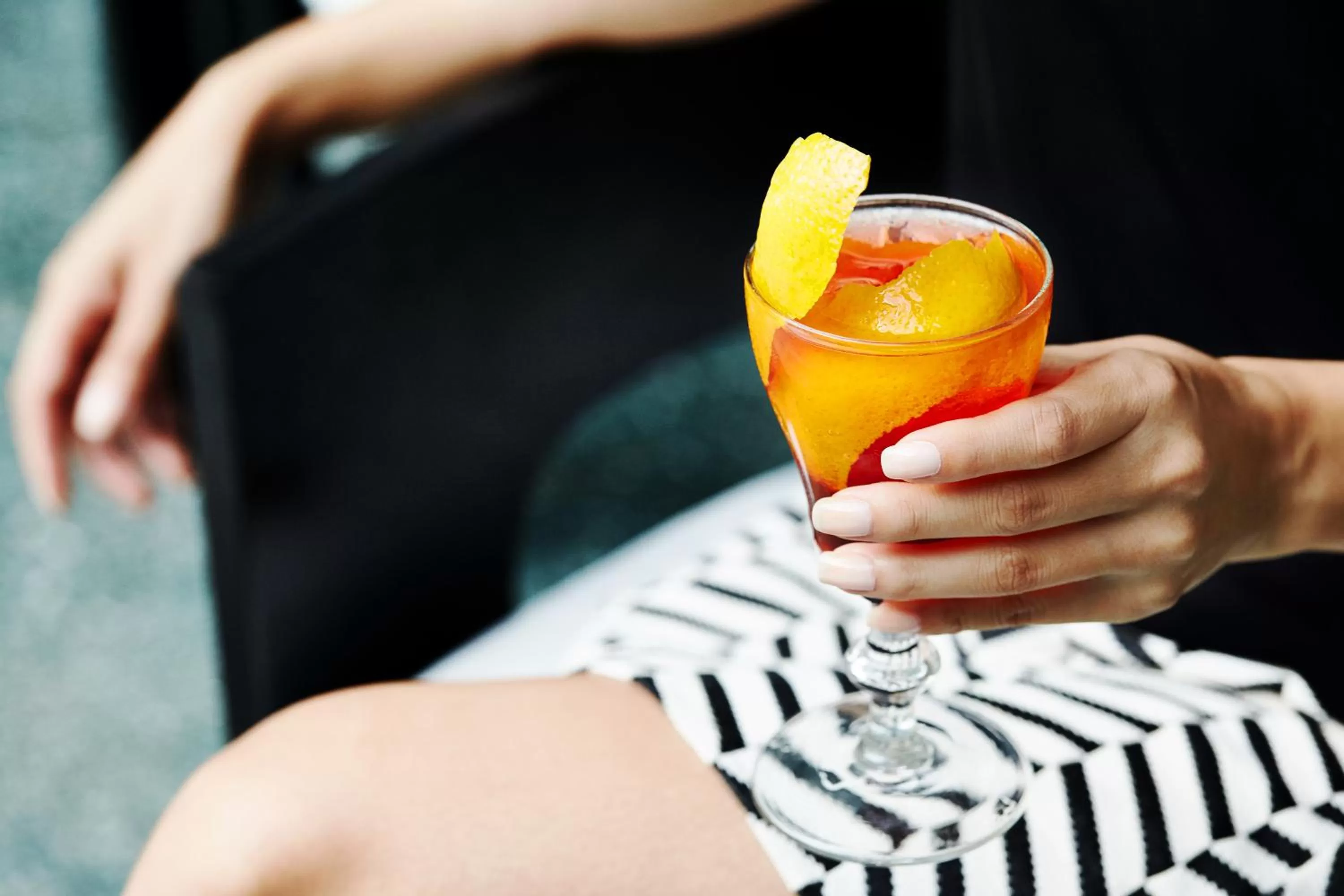 Alcoholic drinks in Avalon Hotel Beverly Hills, a Member of Design Hotels