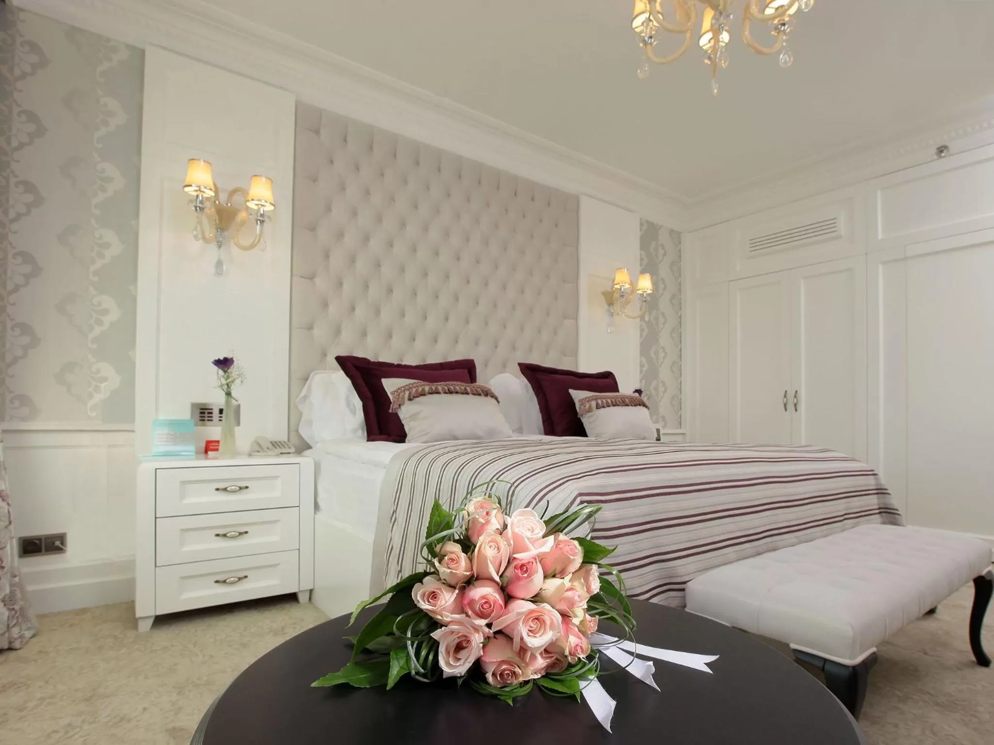 Bed in WOW Istanbul Hotel