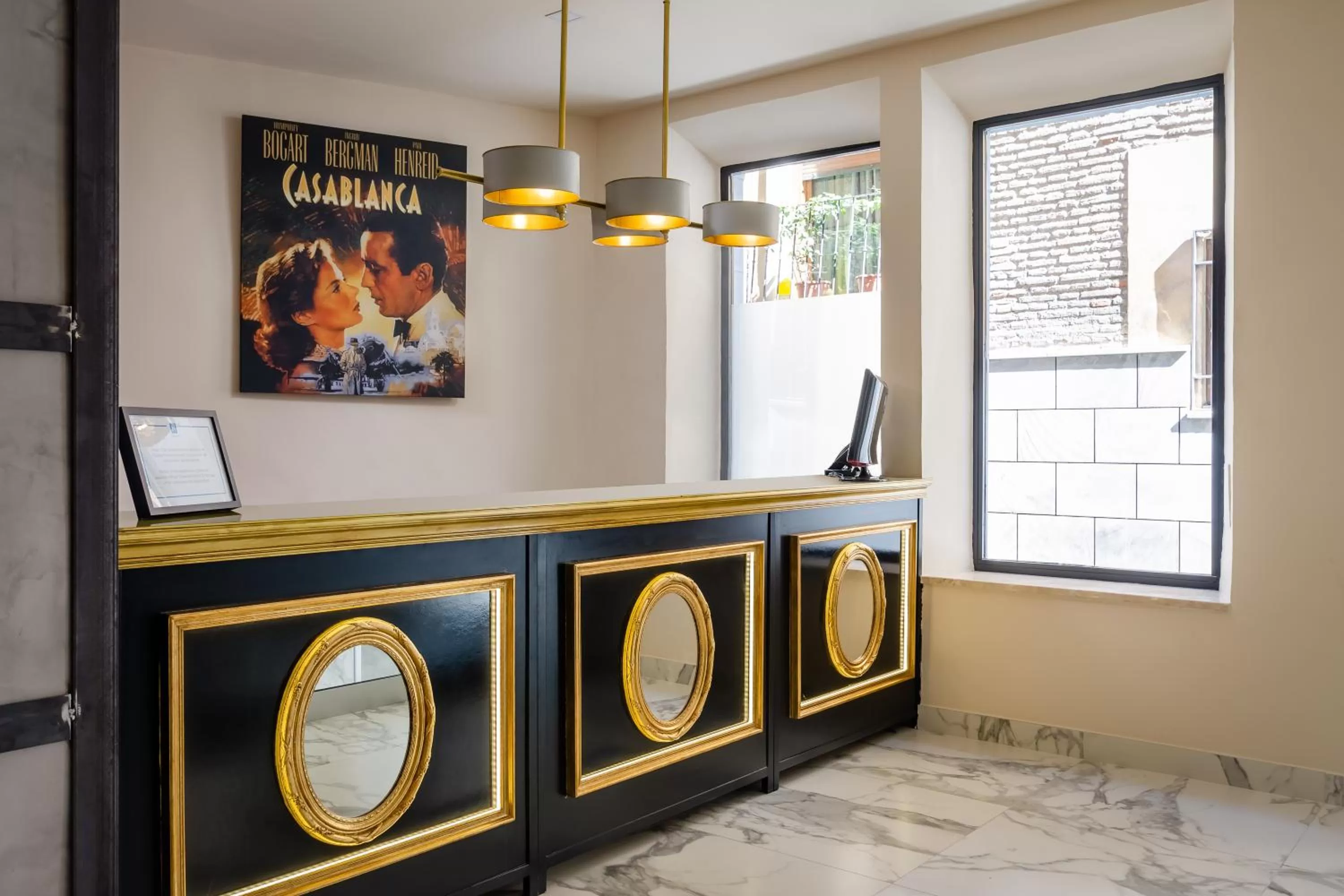 Lobby or reception in YIT Casablanca