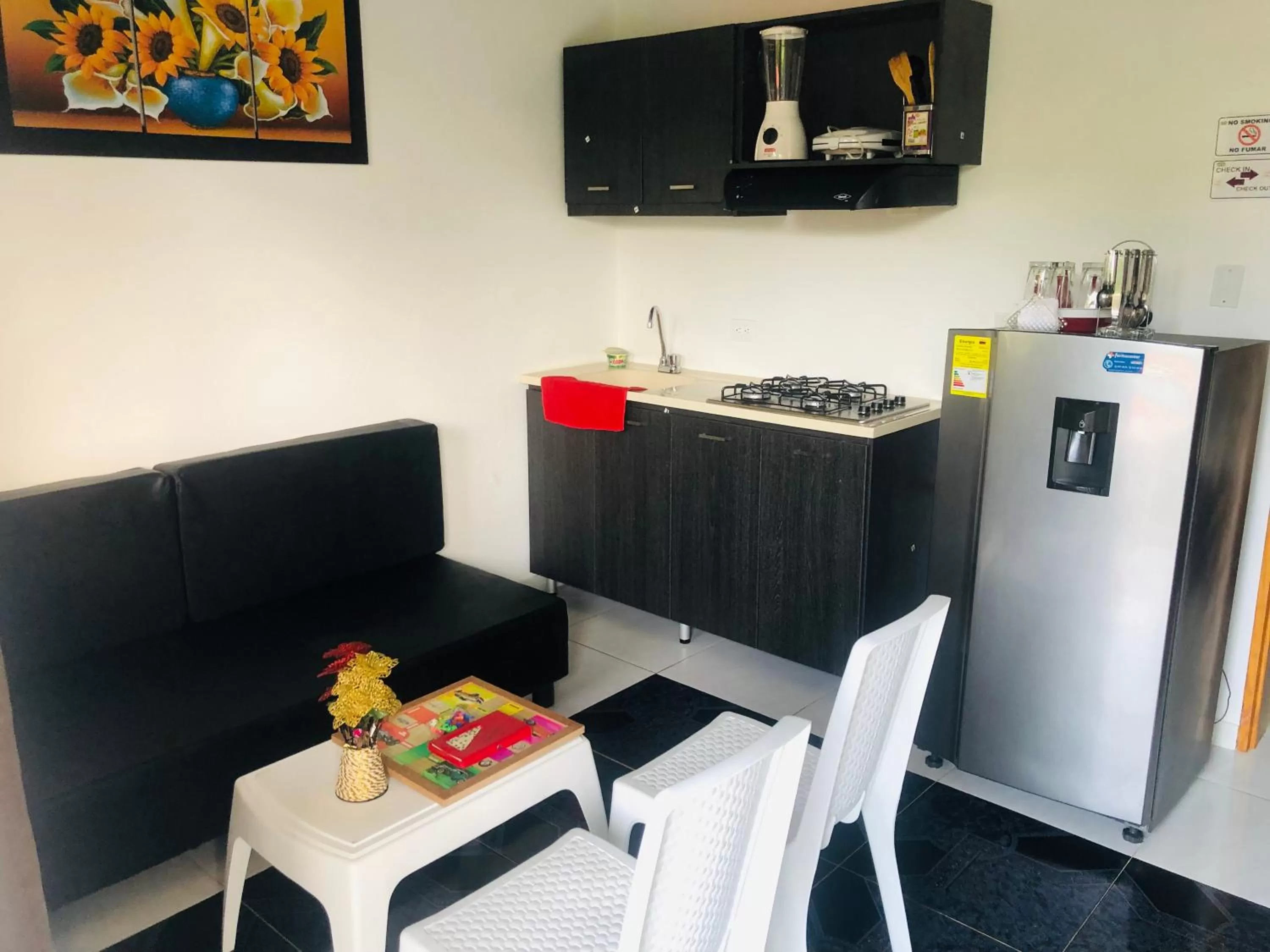 Living room, TV/Entertainment Center in Apartamento Miss Brigida