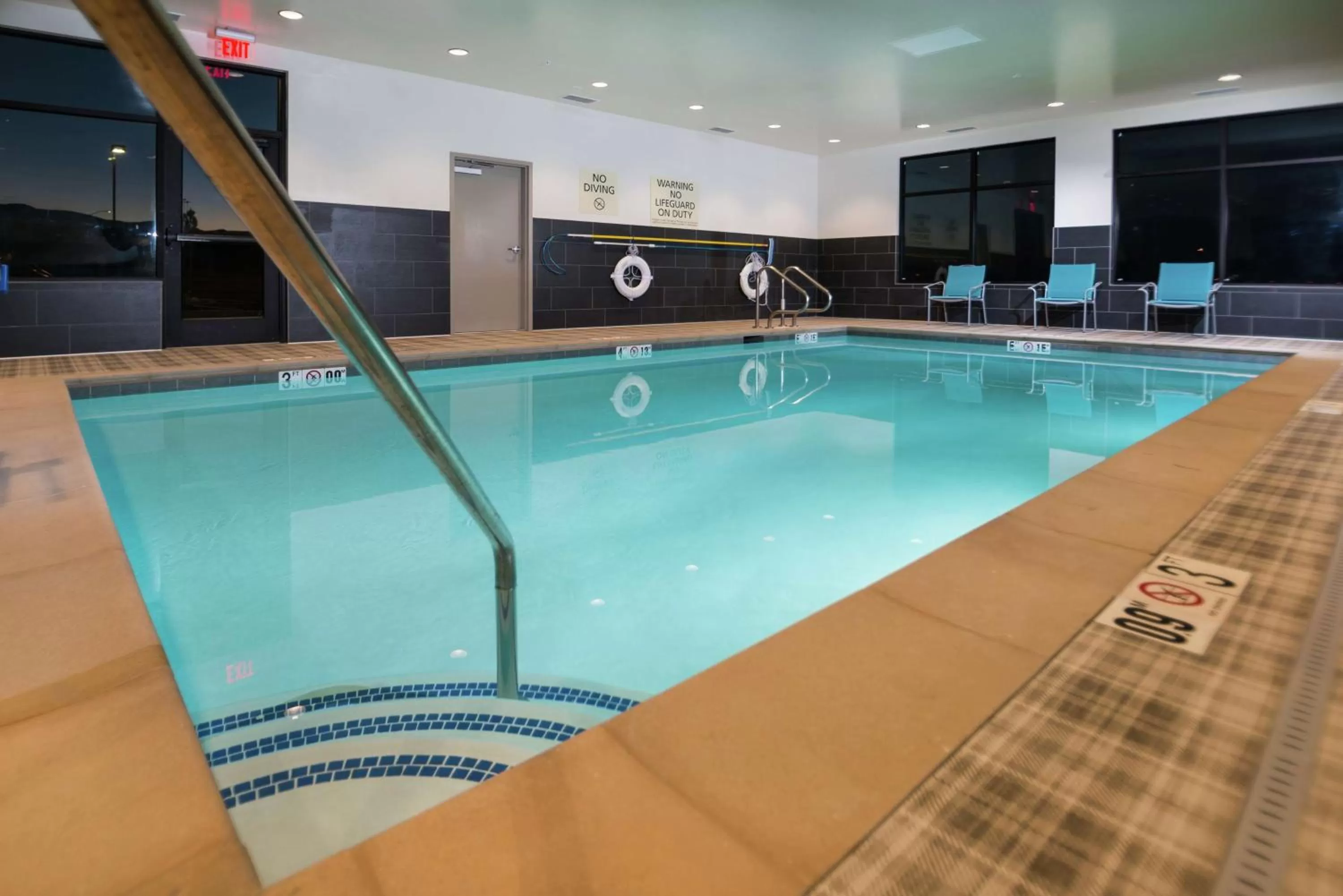 Pool view in Hampton Inn Arvin Tejon Ranch, Ca