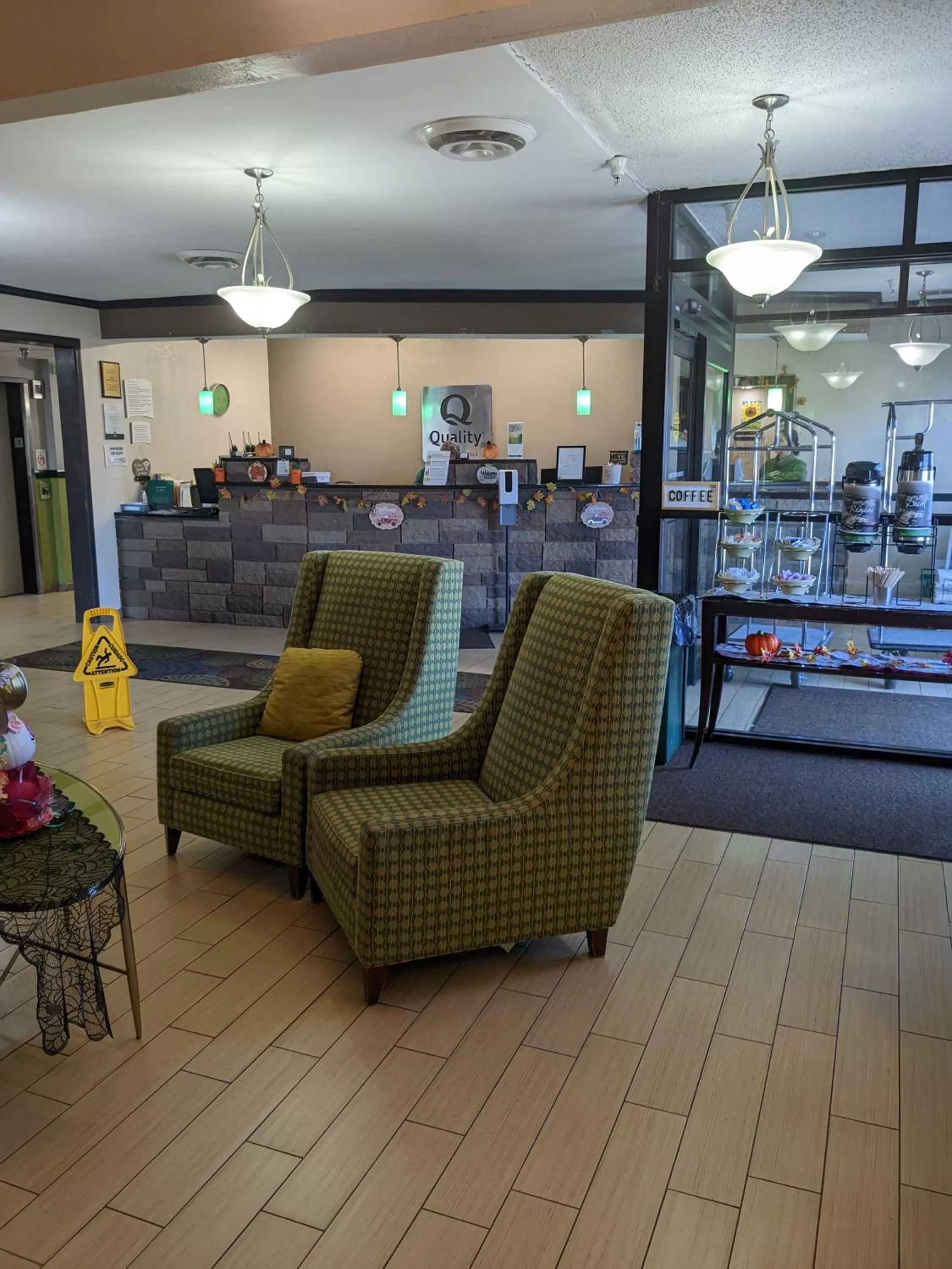 Lobby or reception in Quality Inn & Suites Delaware South