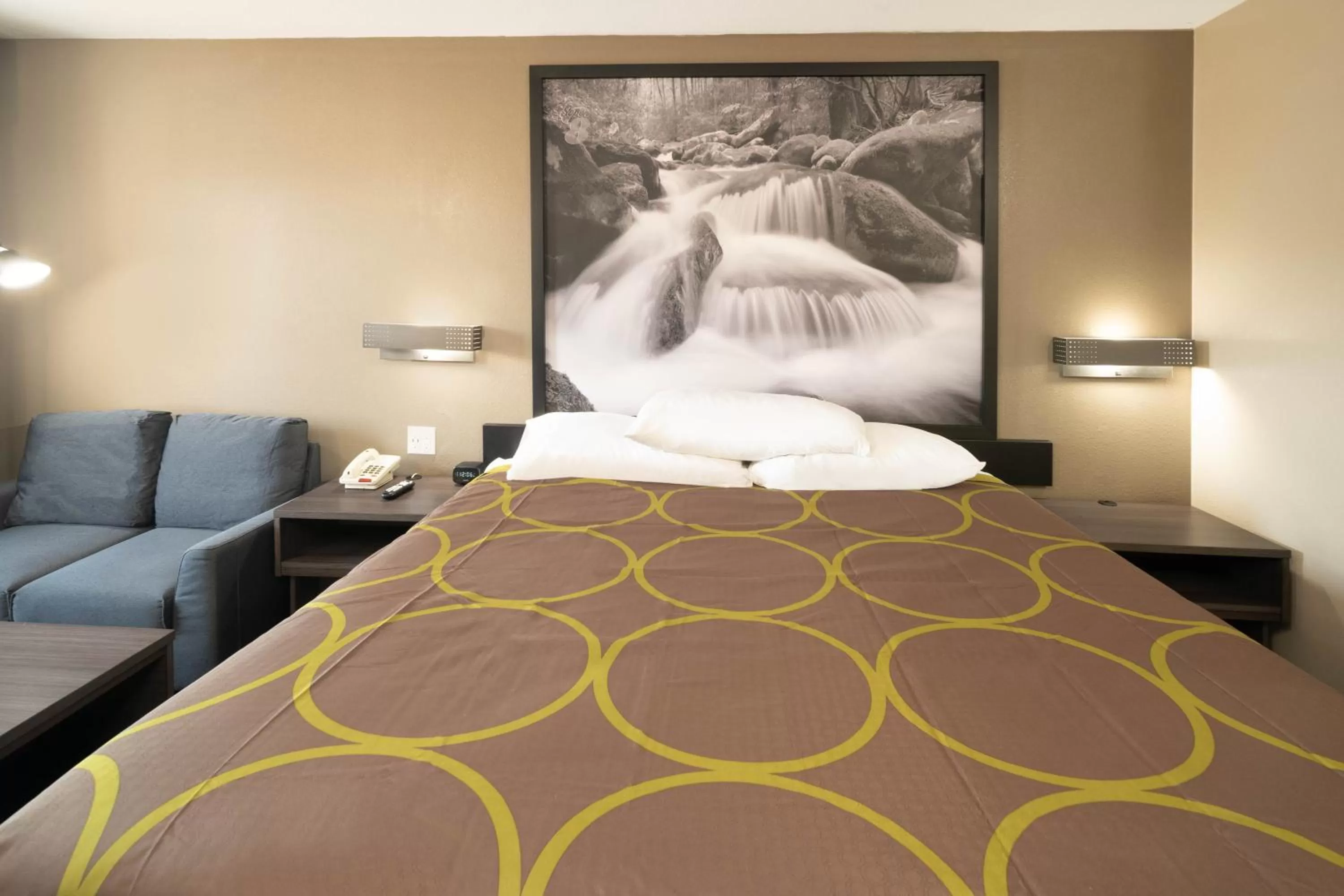 Bed in Super 8 by Wyndham Cleveland