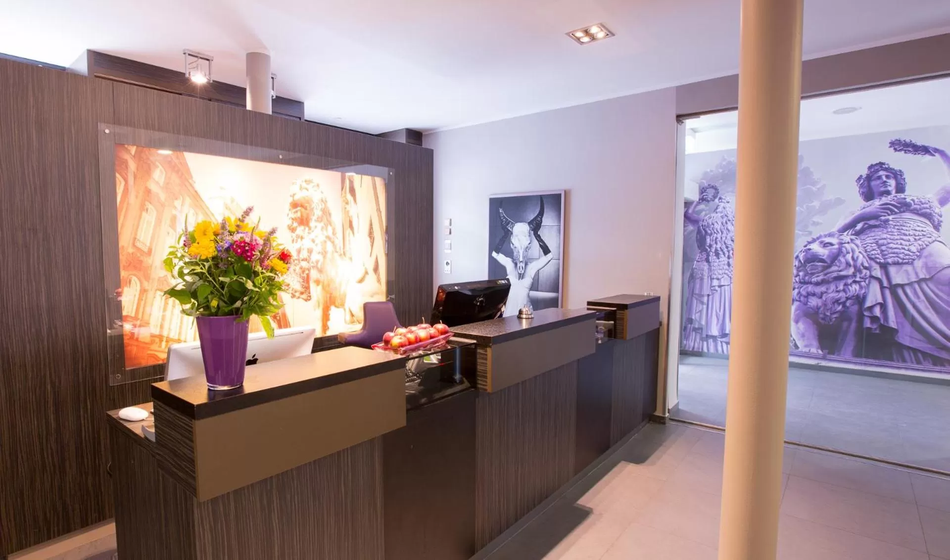 Lobby or reception in Munich Deluxe Hotel