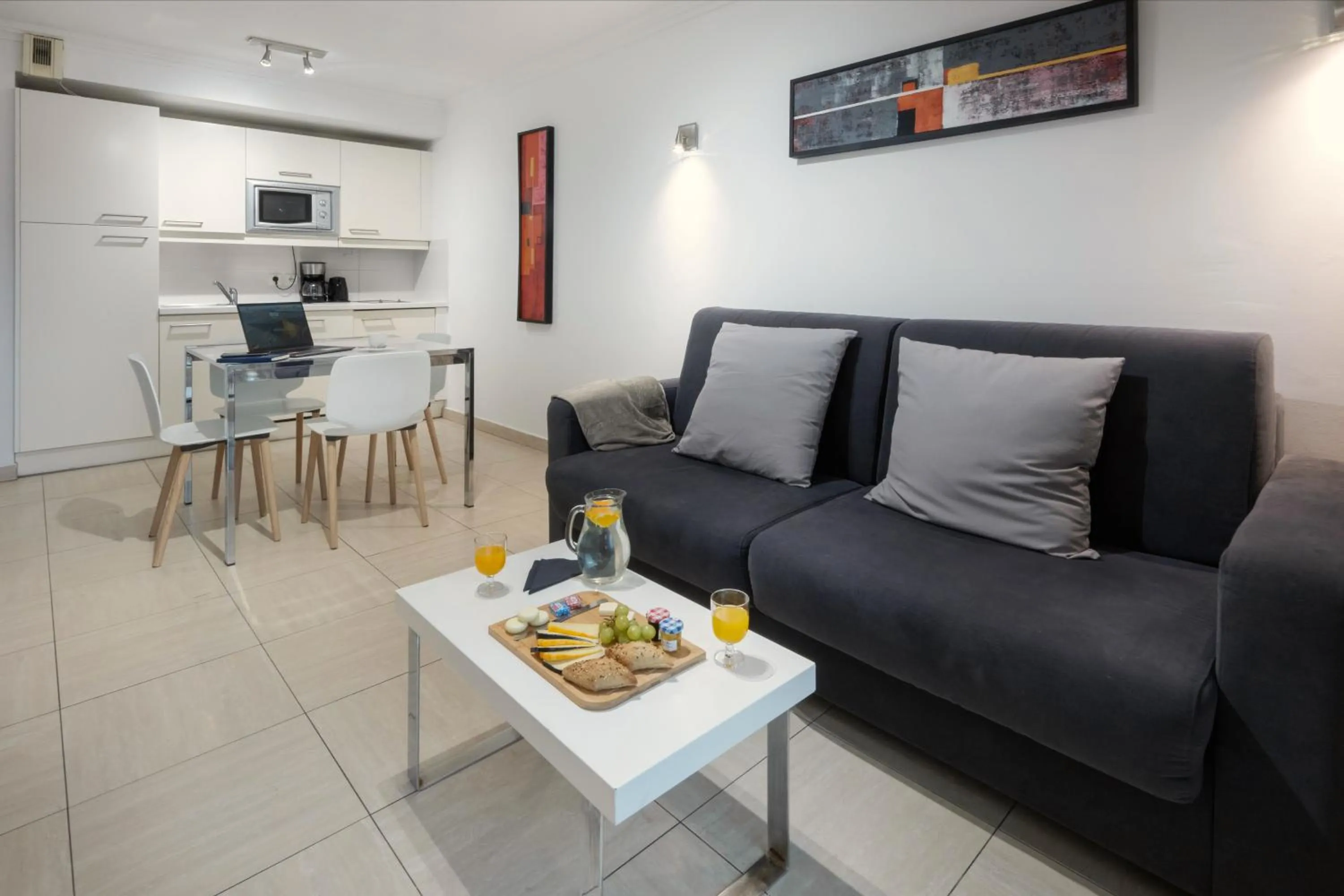 Living room in Nemea Appart Hotel Le Lido Cagnes sur Mer