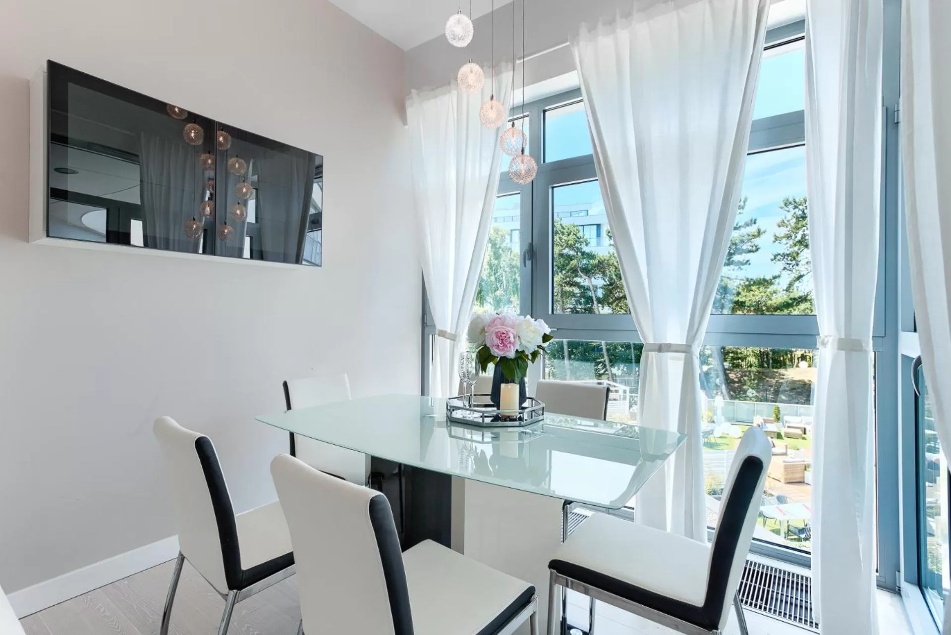 Living room, Dining Area in Dune Resort Mielno - A