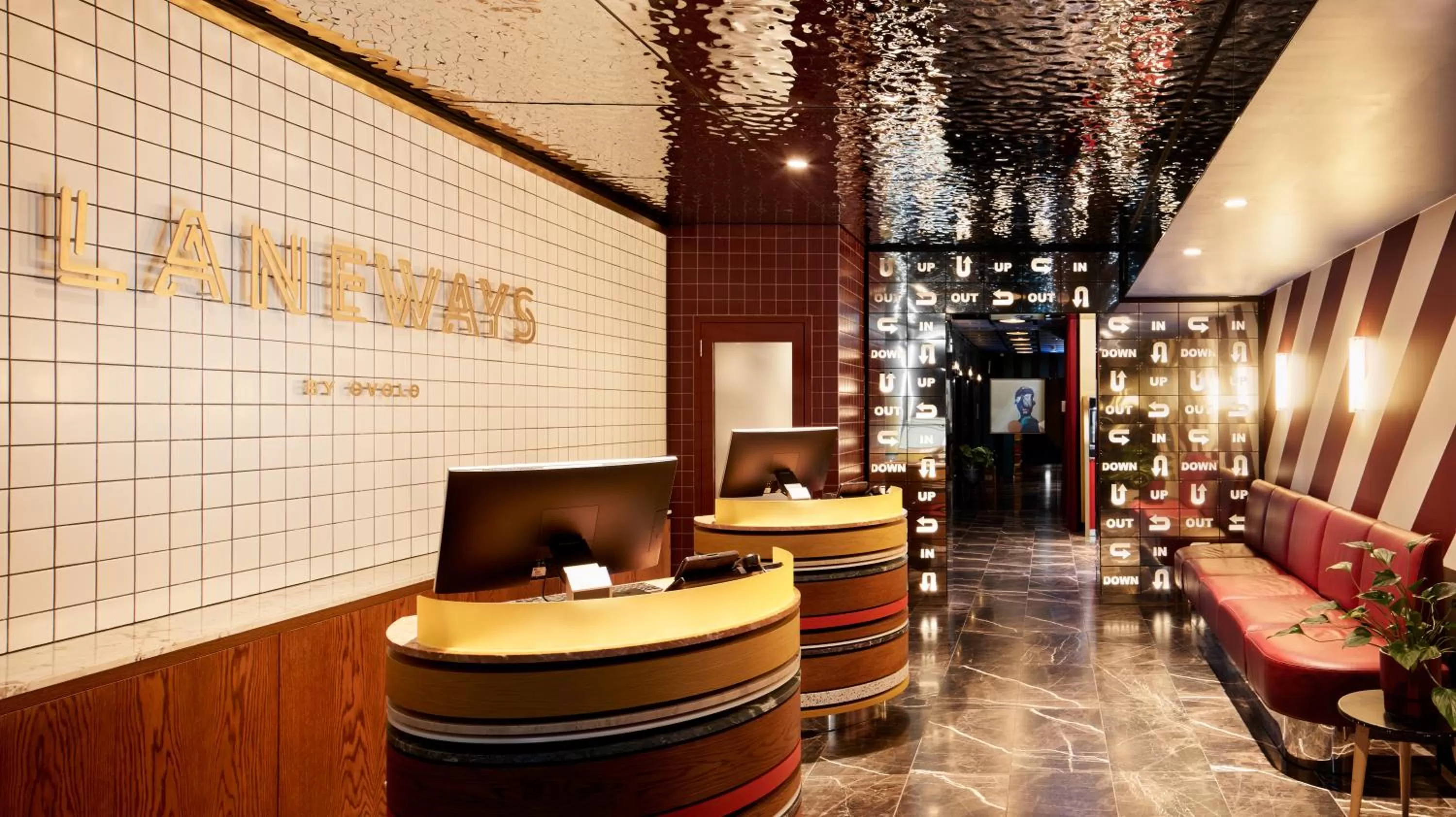 Lobby or reception in Laneways by Ovolo