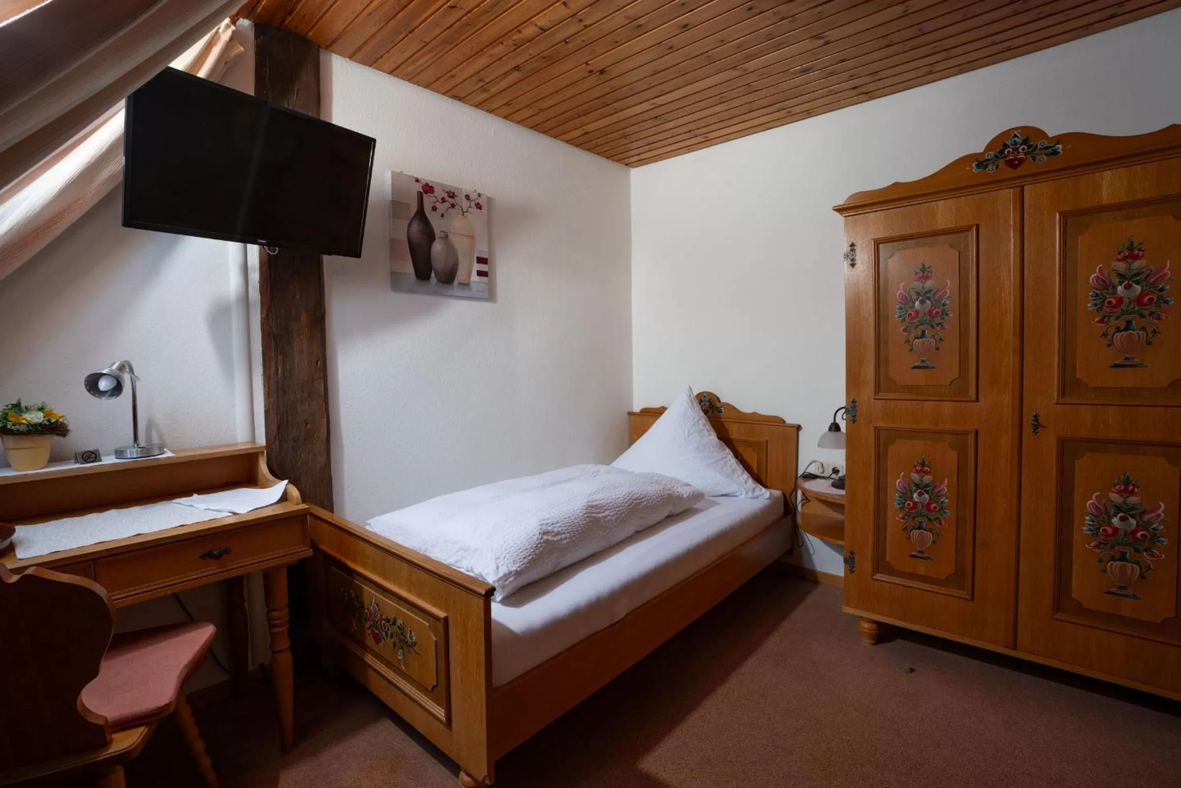 Bed in Gasthof Hosbein