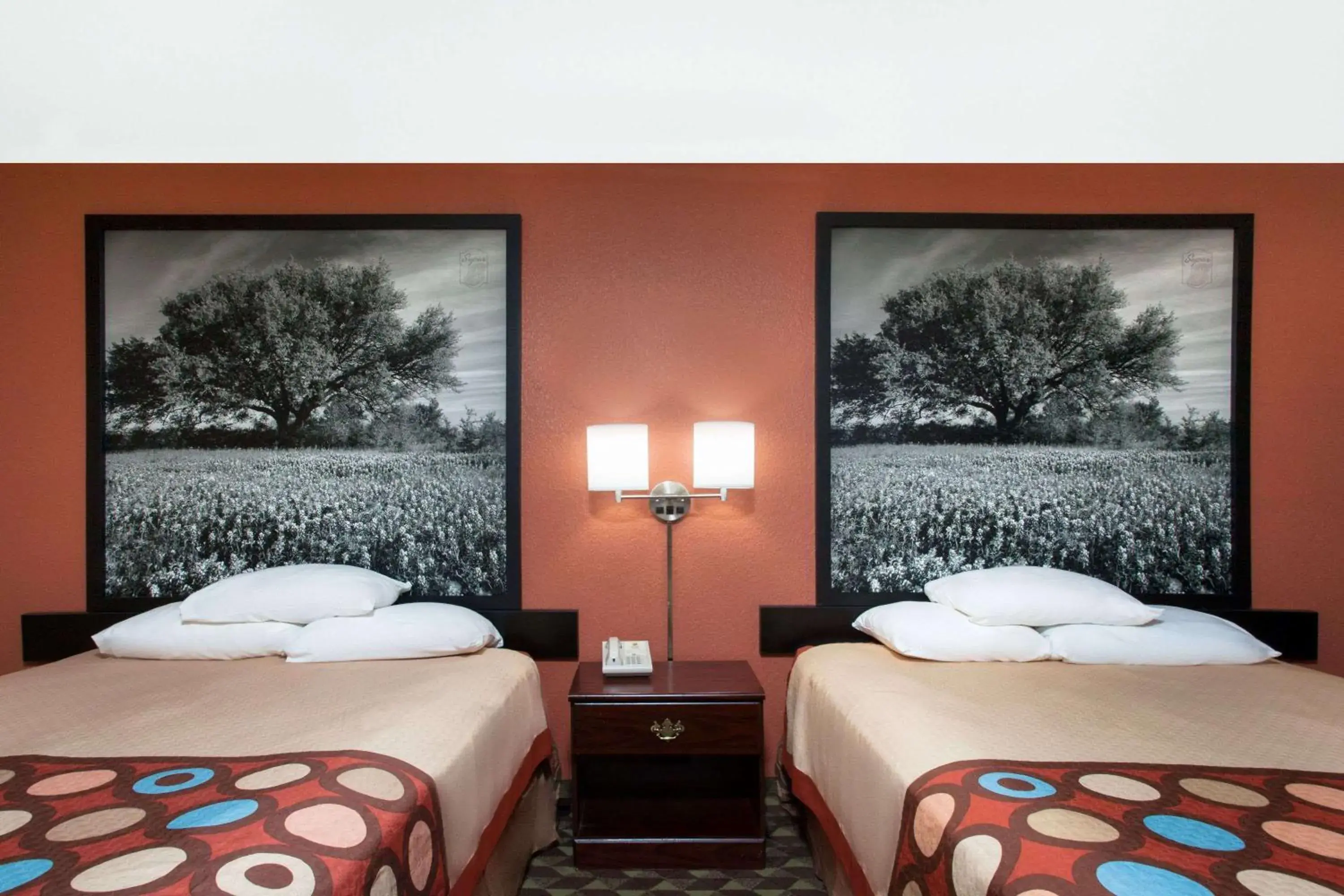 Queen Room with Two Queen Beds - Smoking in Super 8 by Wyndham Bastrop TX Queen Room with Two Queen Beds - Smoking in Super 8 by Wyndham Bastrop TX