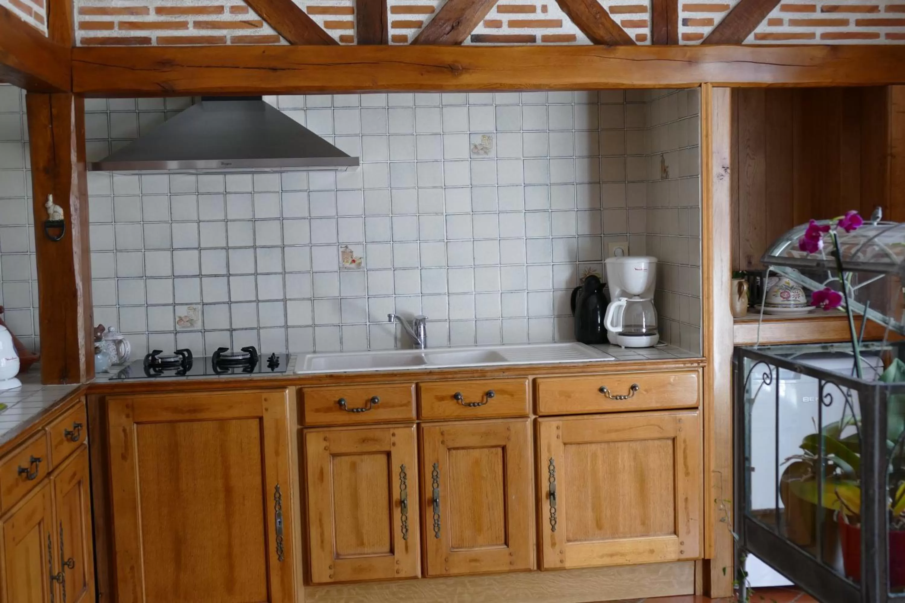 Kitchen or kitchenette in Le Clos des Perraudières
