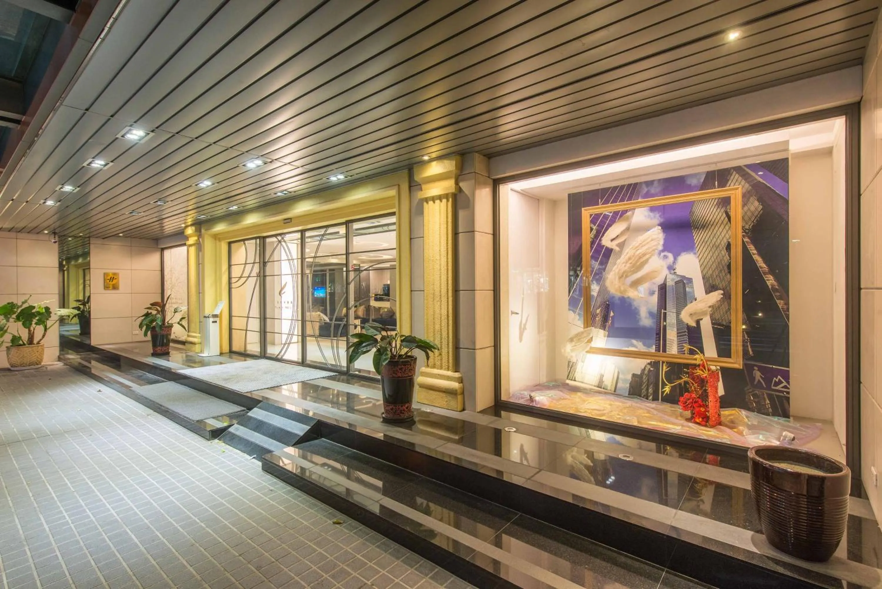 Decorative detail in Forward Hotel Taipei Nangang