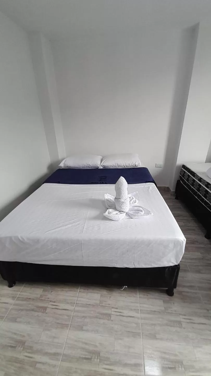 Bed in Hotel Caldas Real