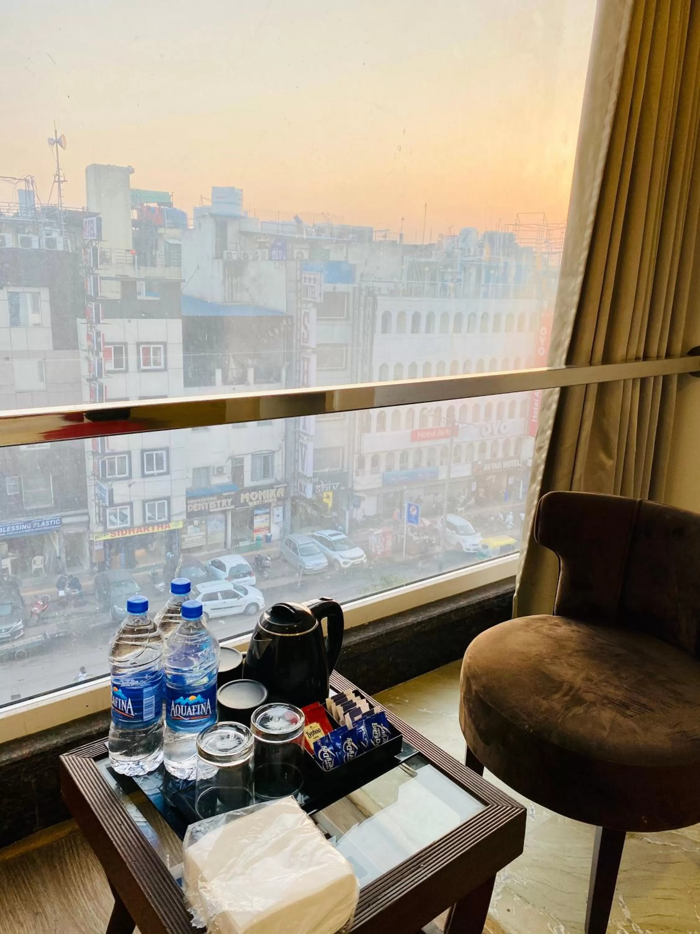 Dining area in THE SINGH EMPIRE,New Delhi City Centre