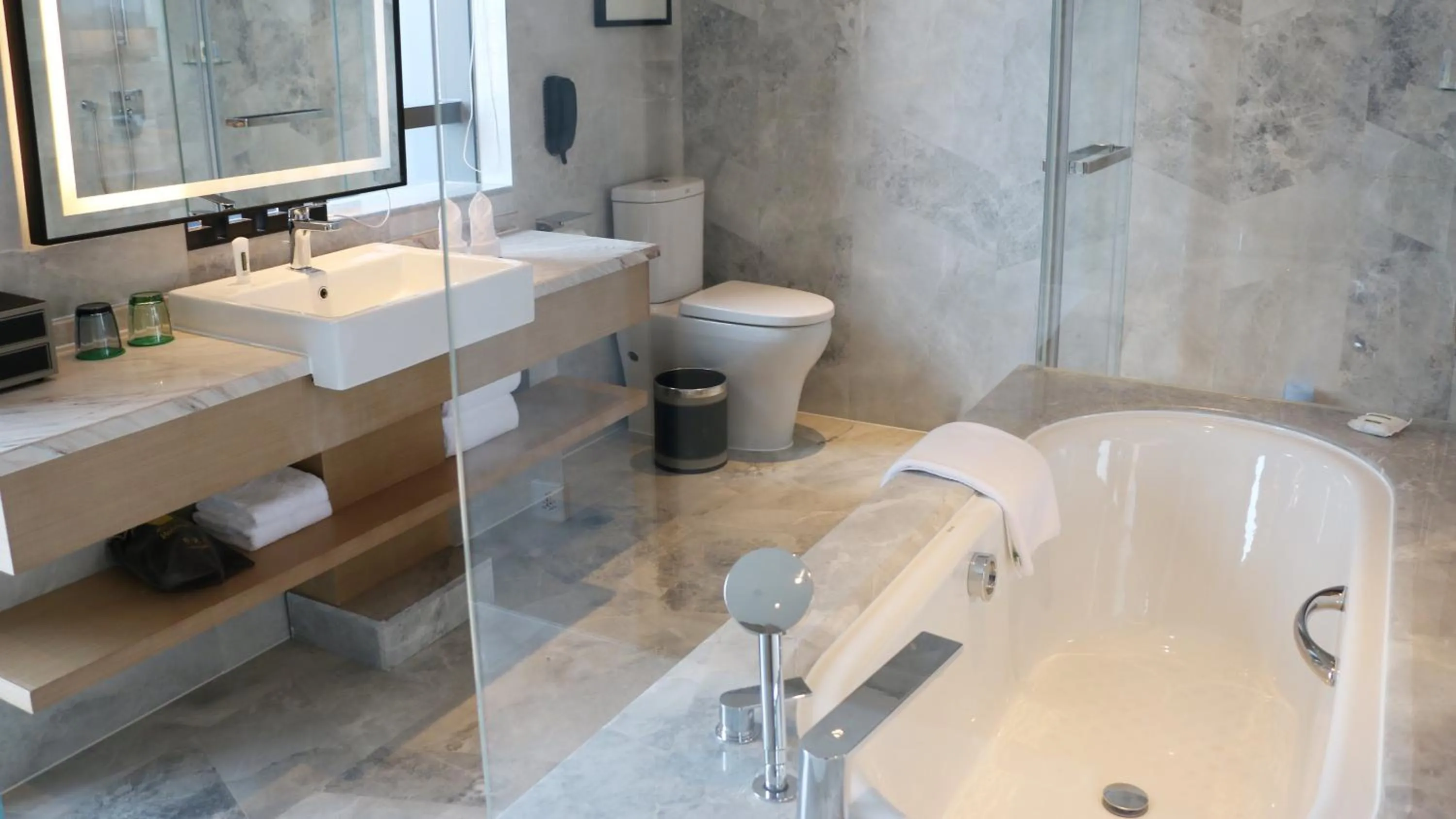 Bathroom in Holiday Inn Chengdu Qinhuang by IHG