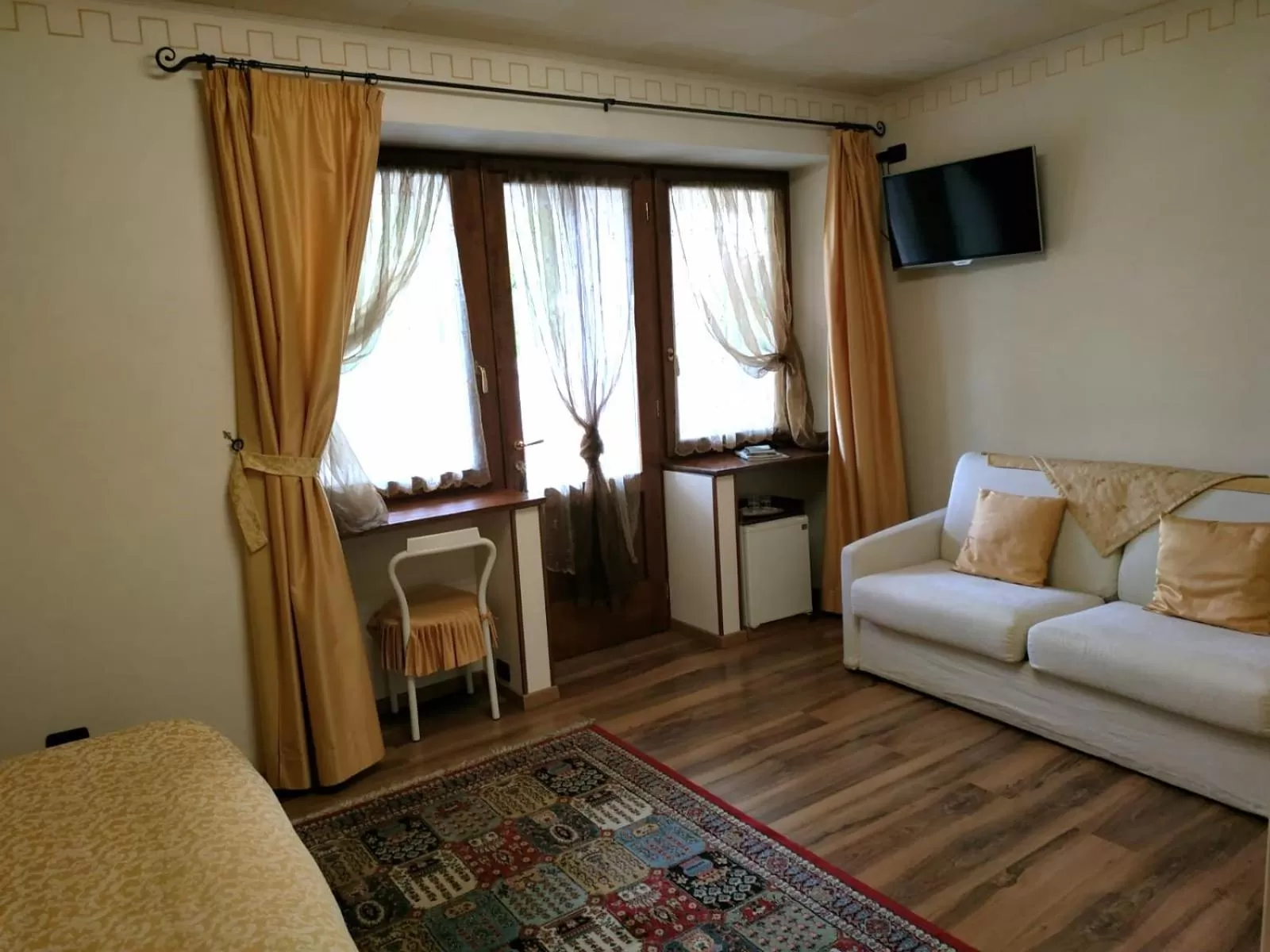 Seating area in B&B Ernestina