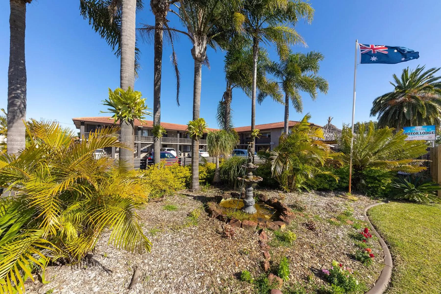 Garden in Tuncurry Motor Lodge