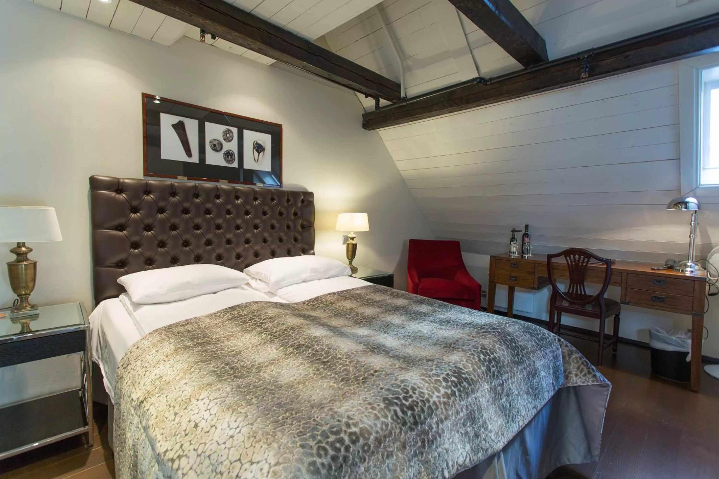 Bed in Det Hanseatiske Hotel