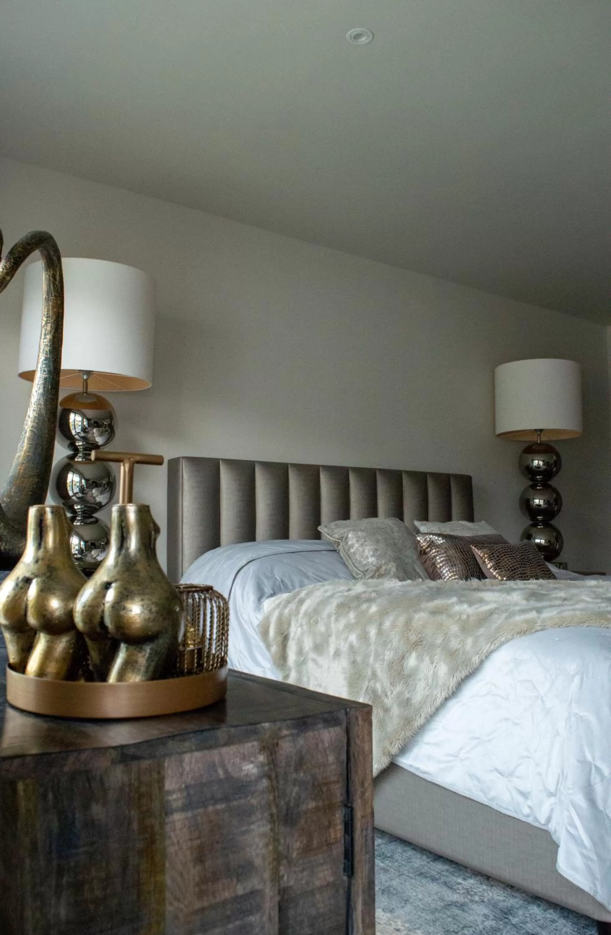 Bed in B&B Bubbles&Bites