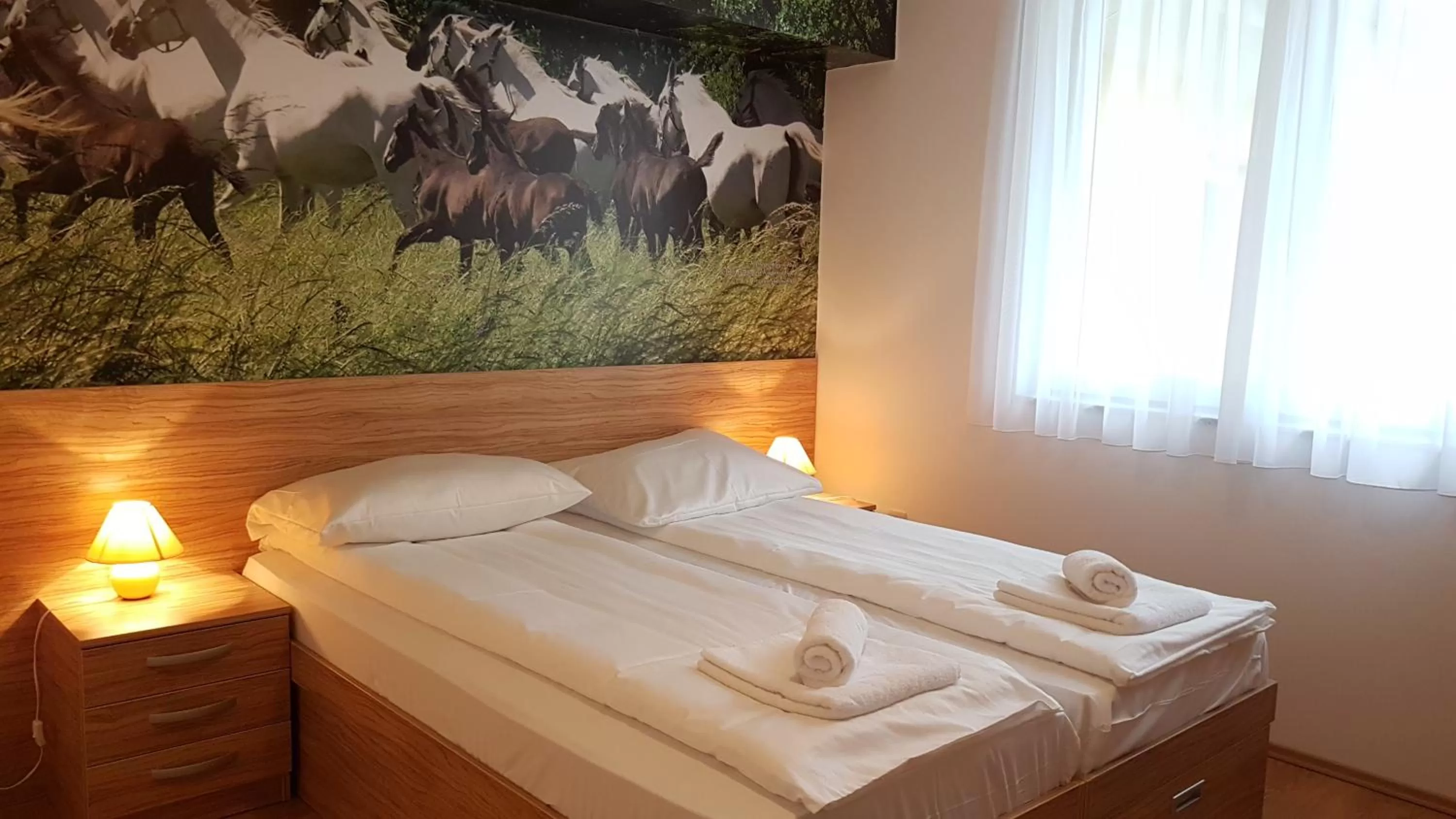 Photo of the whole room, Bed in B&B By The Way