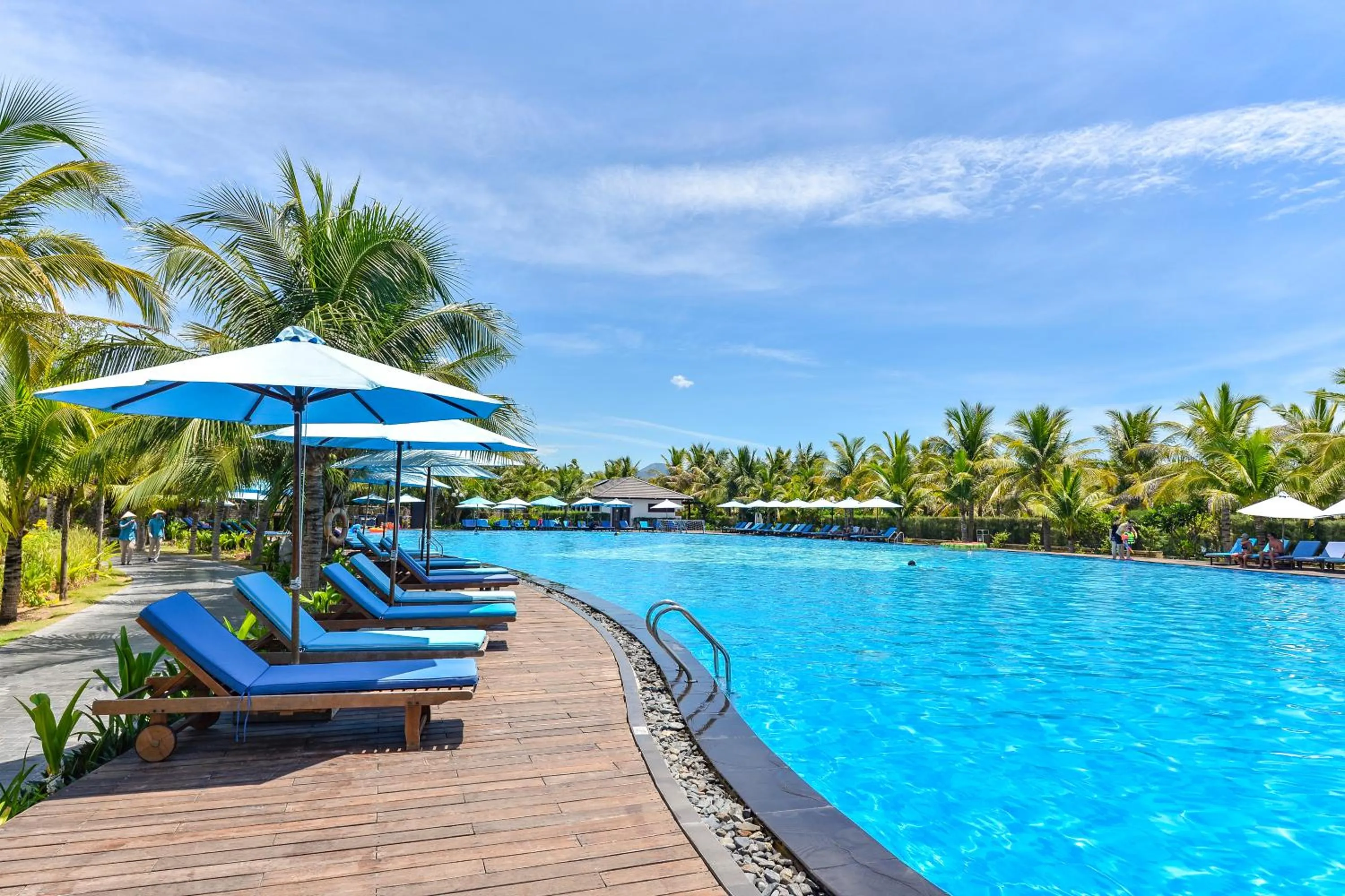 Swimming pool in Duyen Ha Resort Cam Ranh