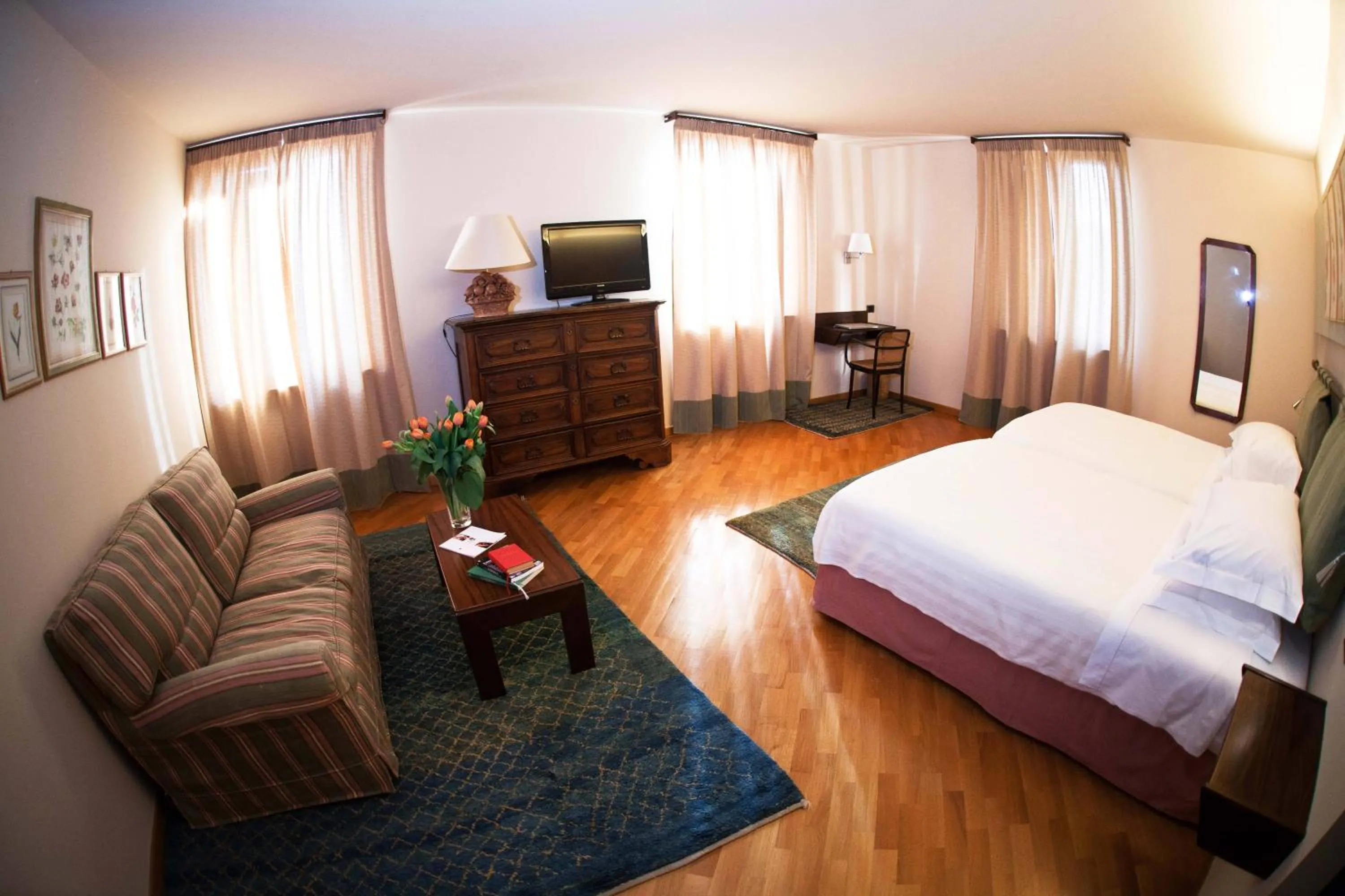 Living room in Le Tre Vaselle Resort & Spa