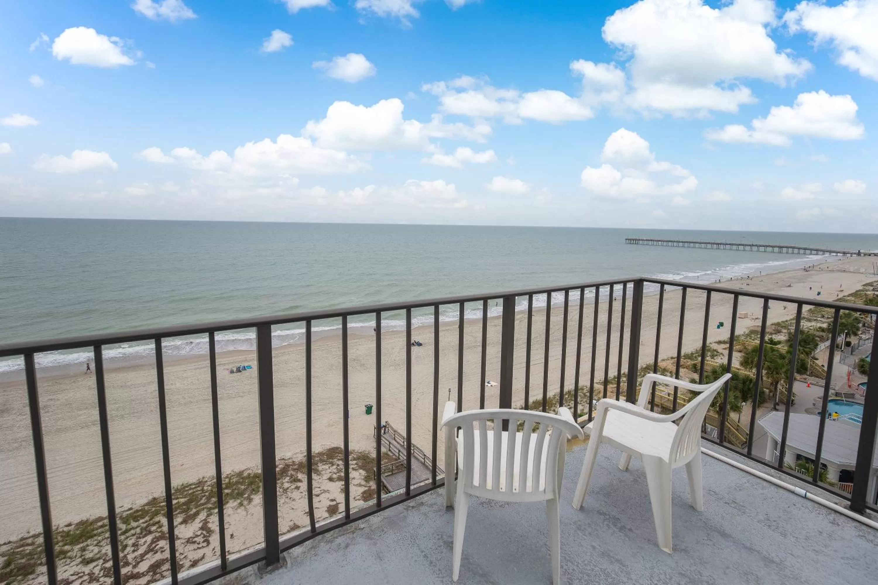 Balcony/Terrace in Tropical Seas Hotel