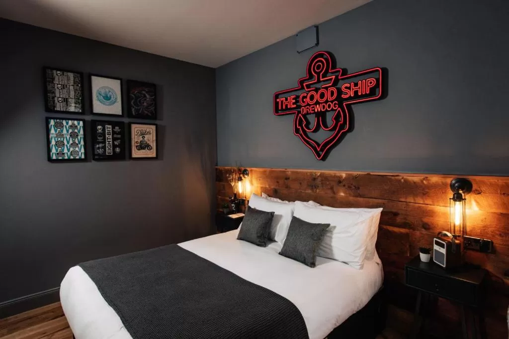 Bed in BrewDog Kennels - Aberdeen