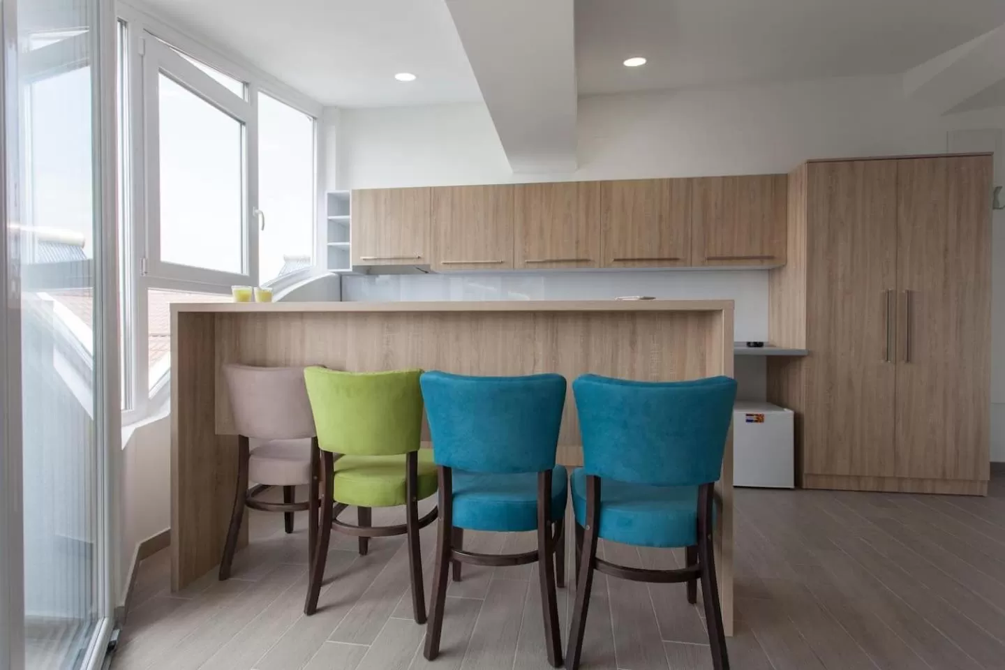 Kitchen or kitchenette in Villa Jordan